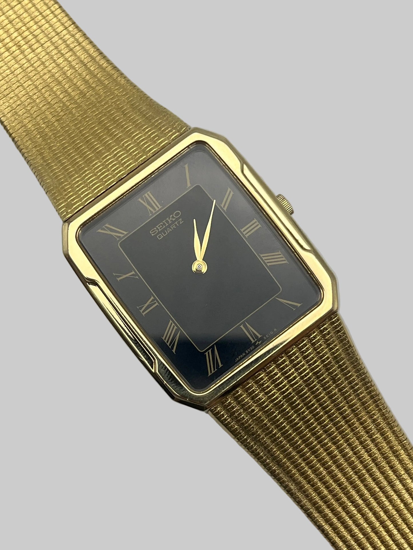 Seiko Tank Quartz - Box - 5Y30-5B40