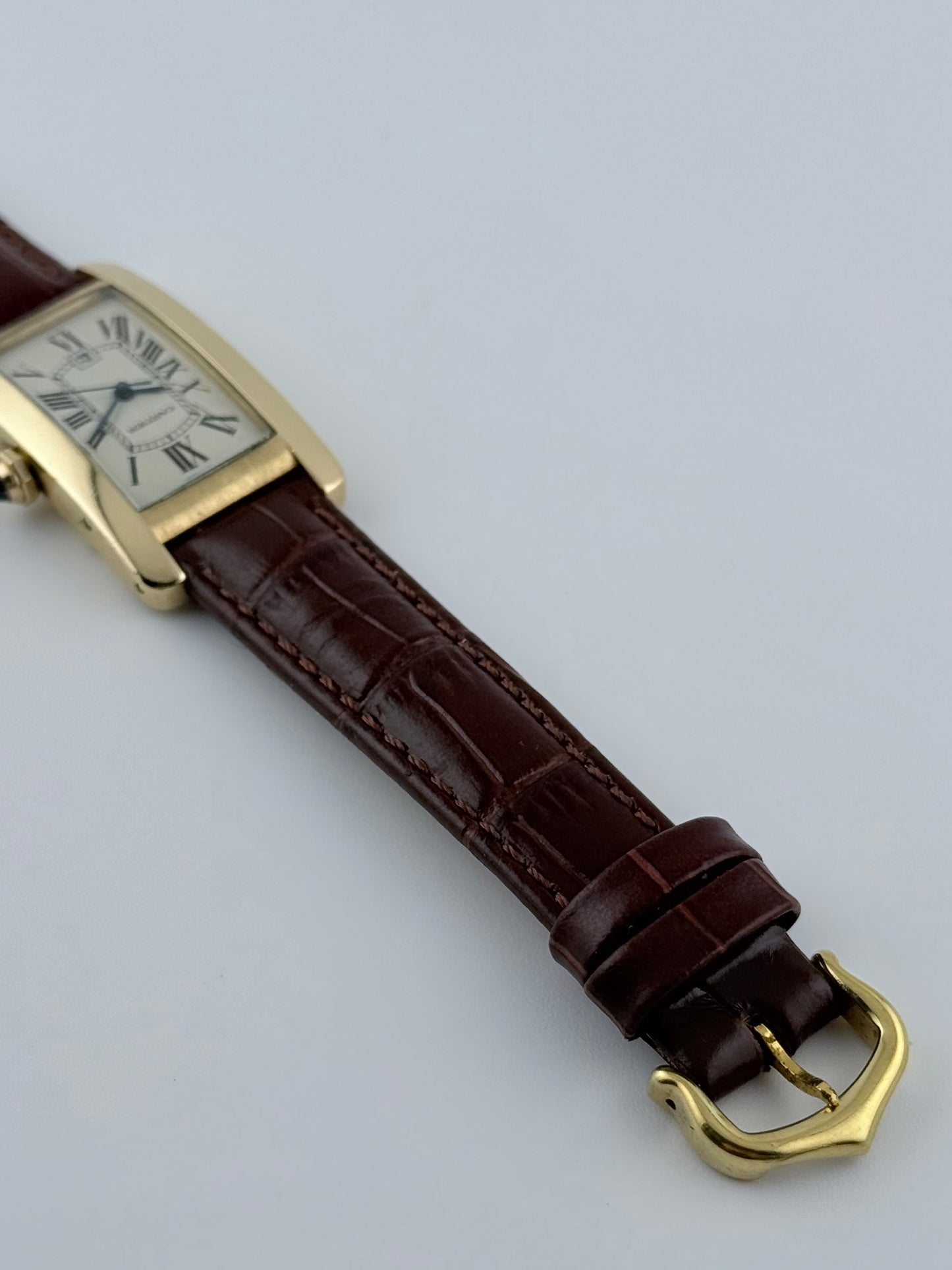 Cartier Tank Americaine Automatic - Solid 18ct Gold - 1725