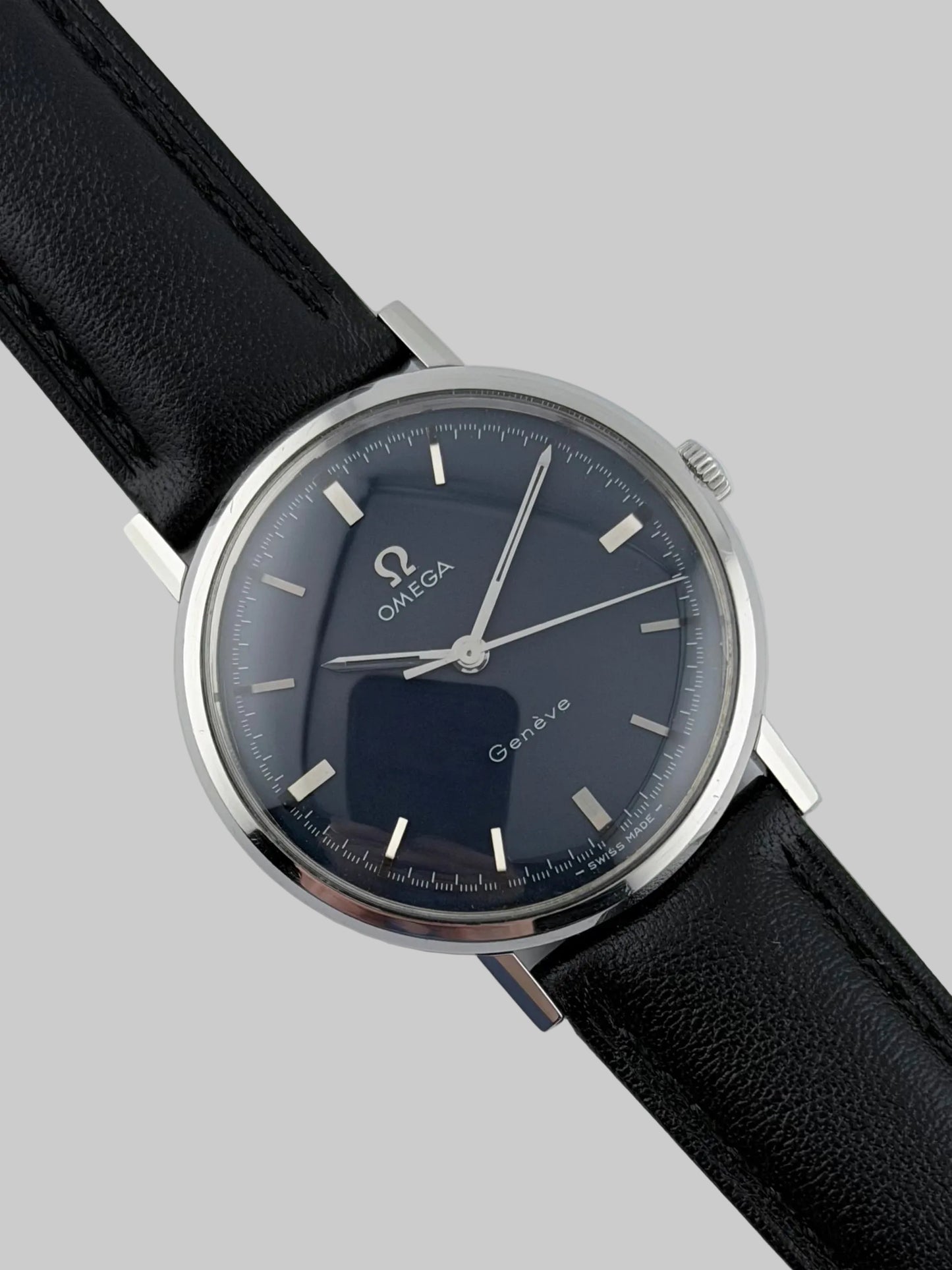 Omega Geneve Manual Wind - Rare Blue Dial - 131.019SP