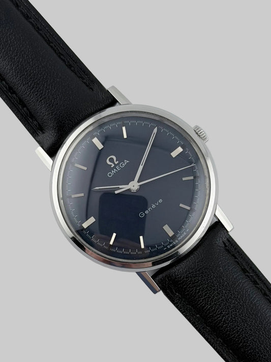 Omega Geneve Manual Wind - Rare Blue Dial - 131.019SP