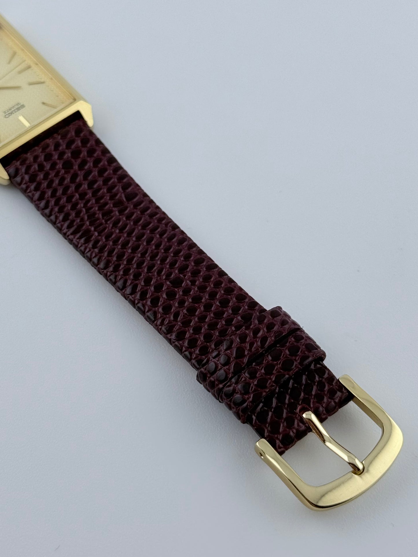 Seiko Tank Quartz Dress Watch - 8621-5130