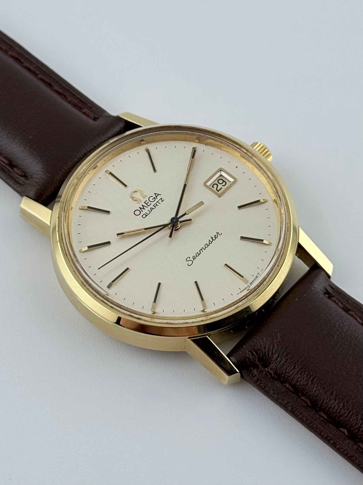 Omega Seamaster Quartz Date 196.0079 - Original Purchase Receipt