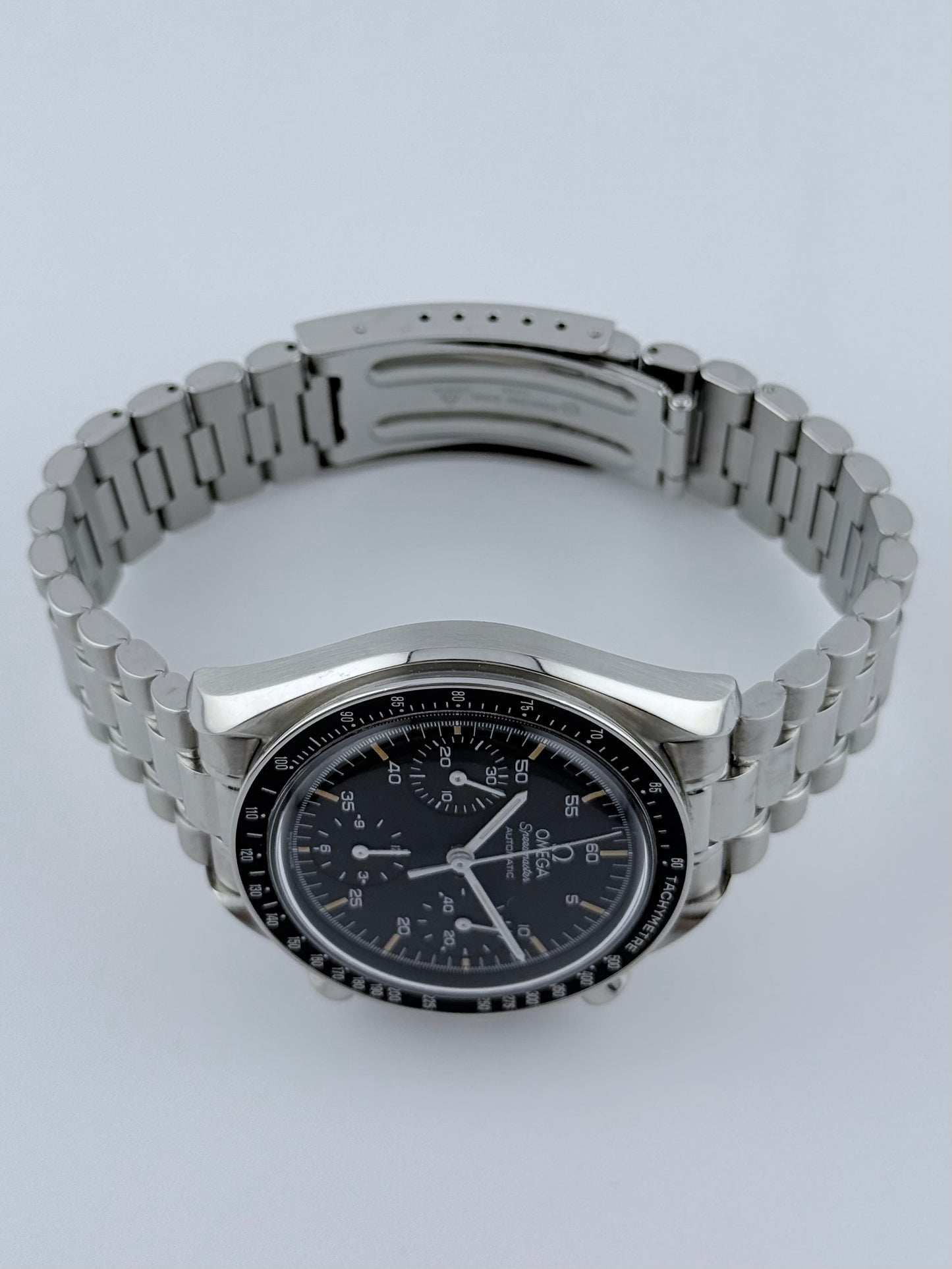 Omega Speedmaster Automatic Chronograph - 175.0032.1 - Pumpkin Lume