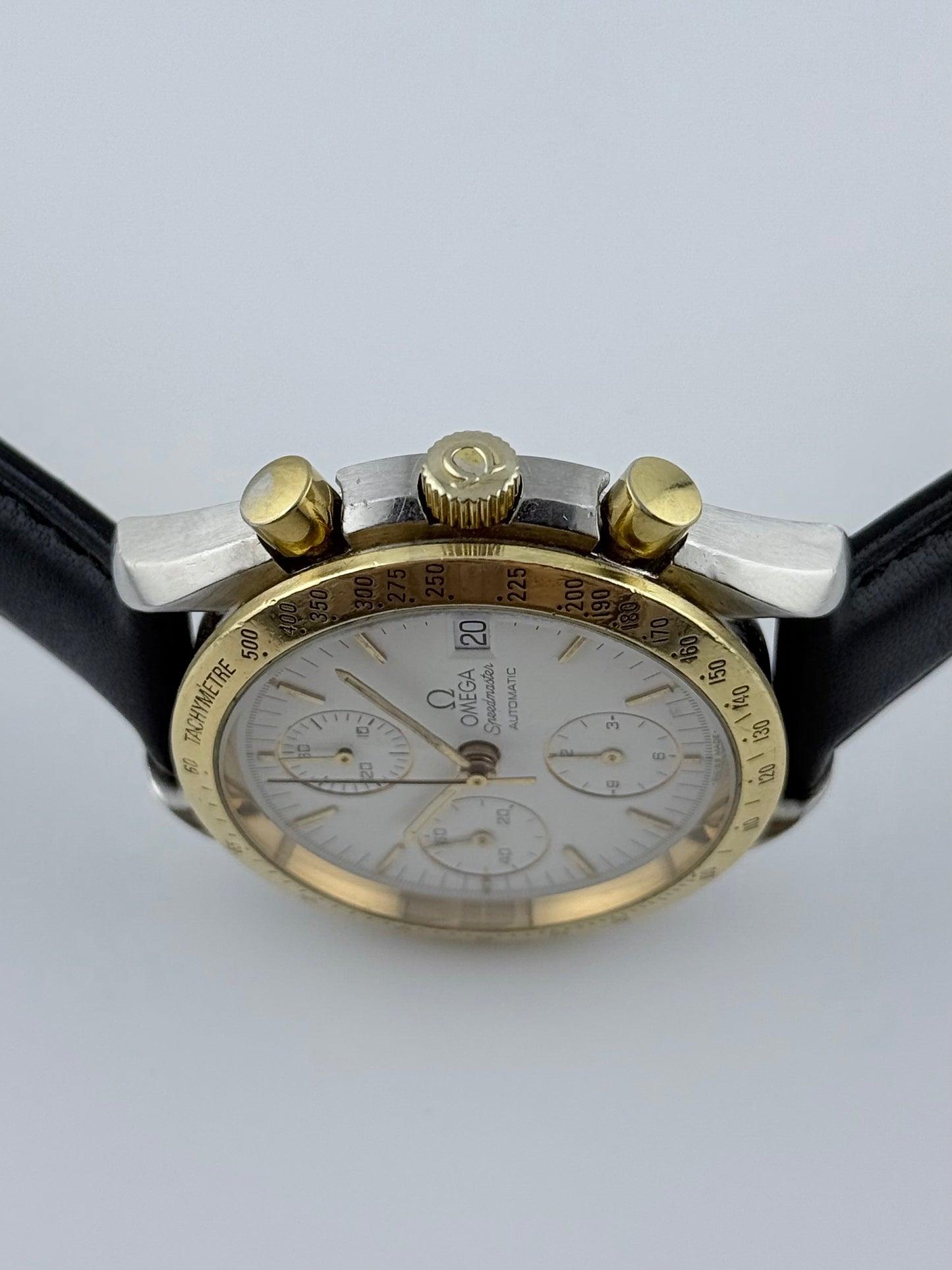 Omega Speedmaster Automatic Chronograph Date - Two-Tone - 375.0043