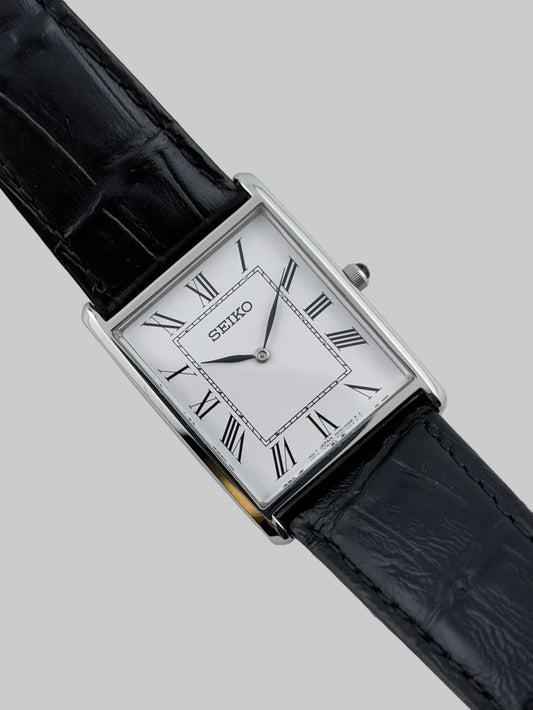 Seiko Tank Quartz Box and Papers! - 4N30-00G0
