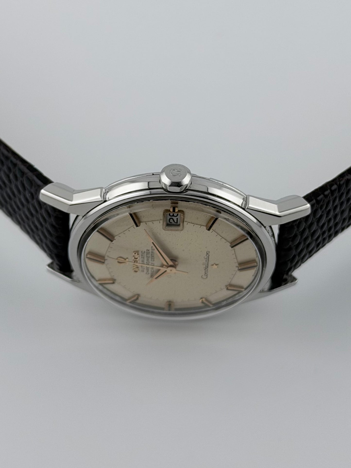 Omega Constellation Automatic Pie Pan - 168.005 - Dog Leg Lugs