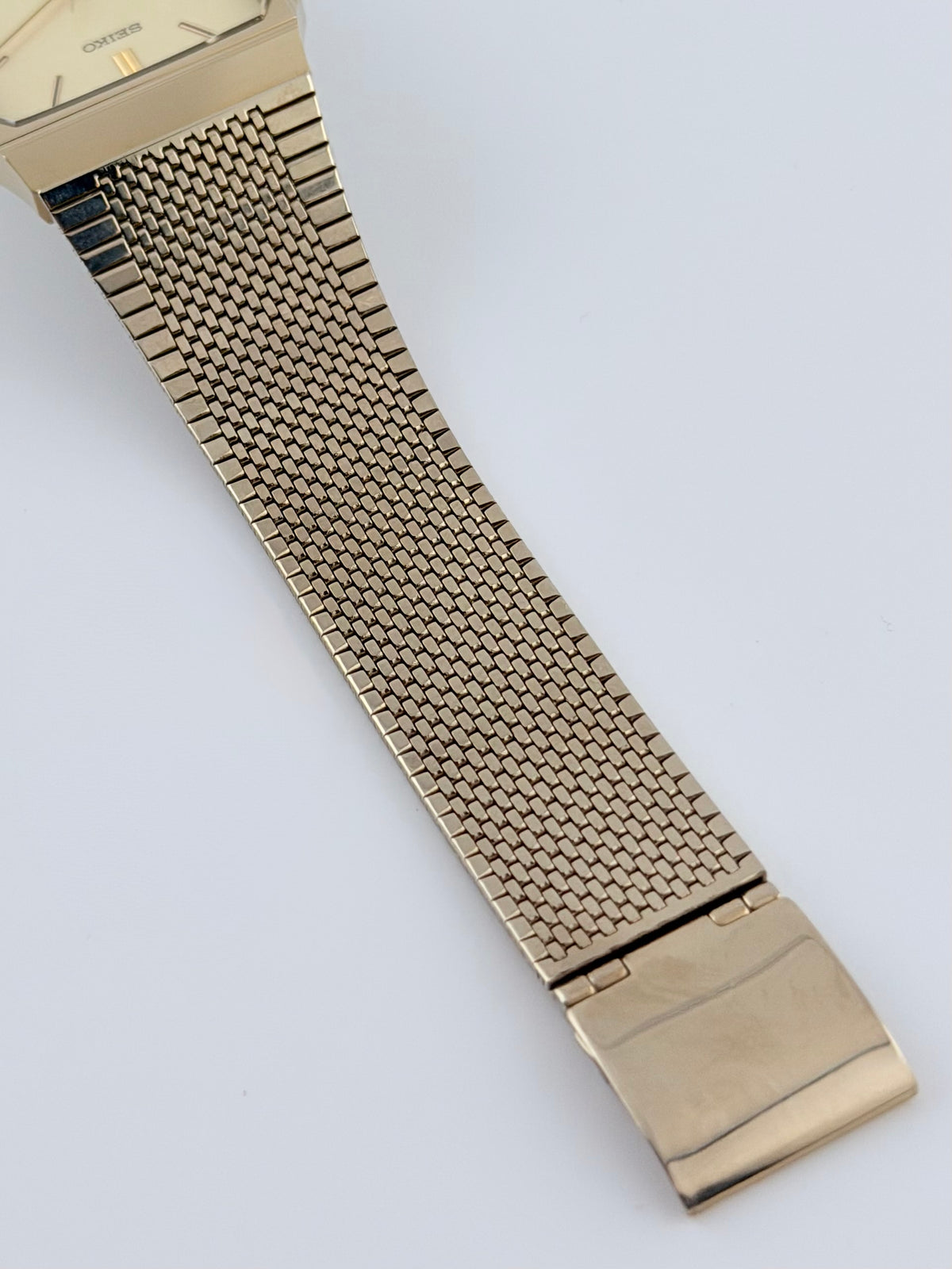 Seiko Dolce Exceline Tank Quartz Box and Tags! - 5E61-5AOO Near Mint!