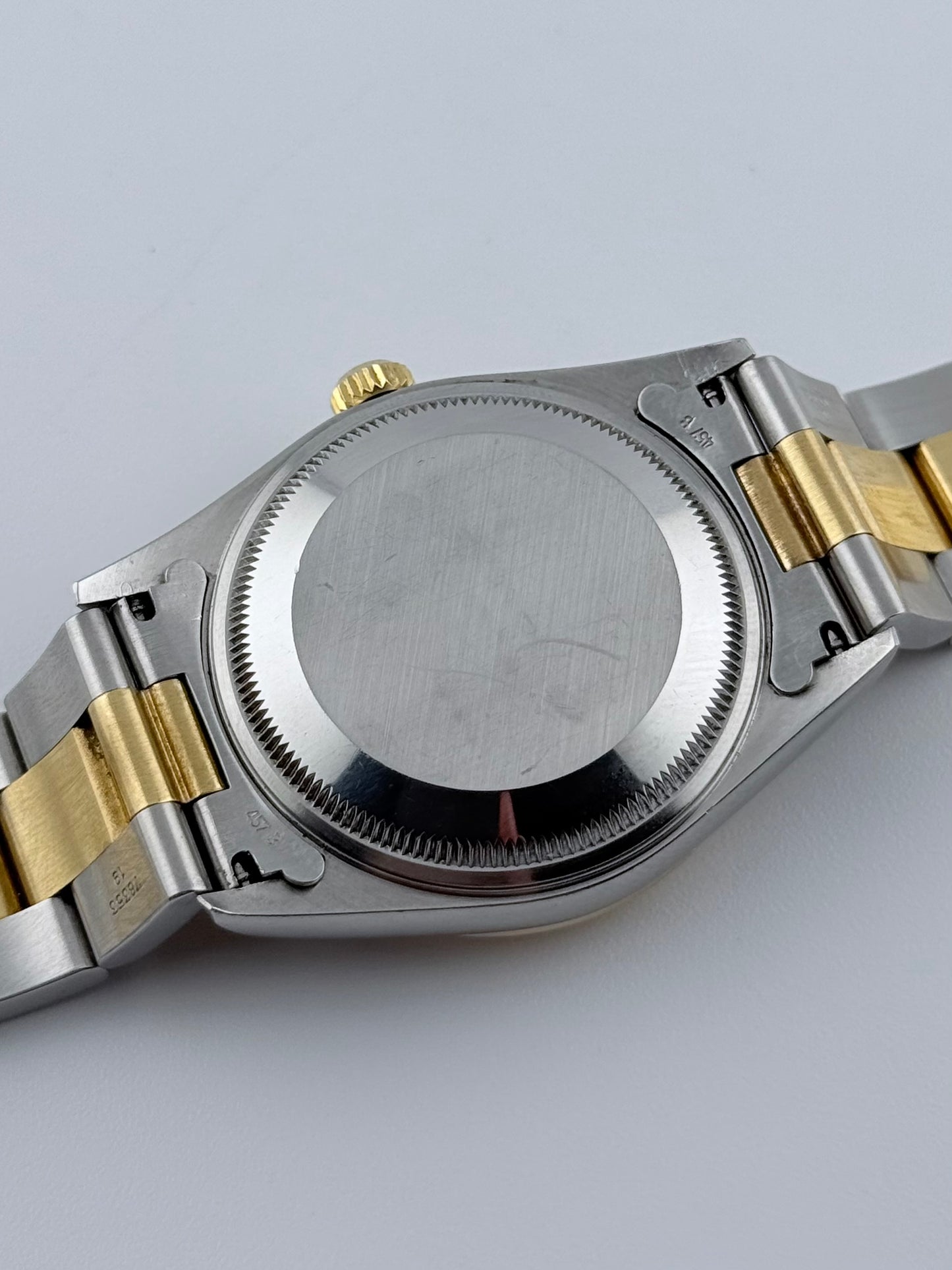 Rolex Oyster Perpetual Date - Two-Tone - 15233 - Box and Papers