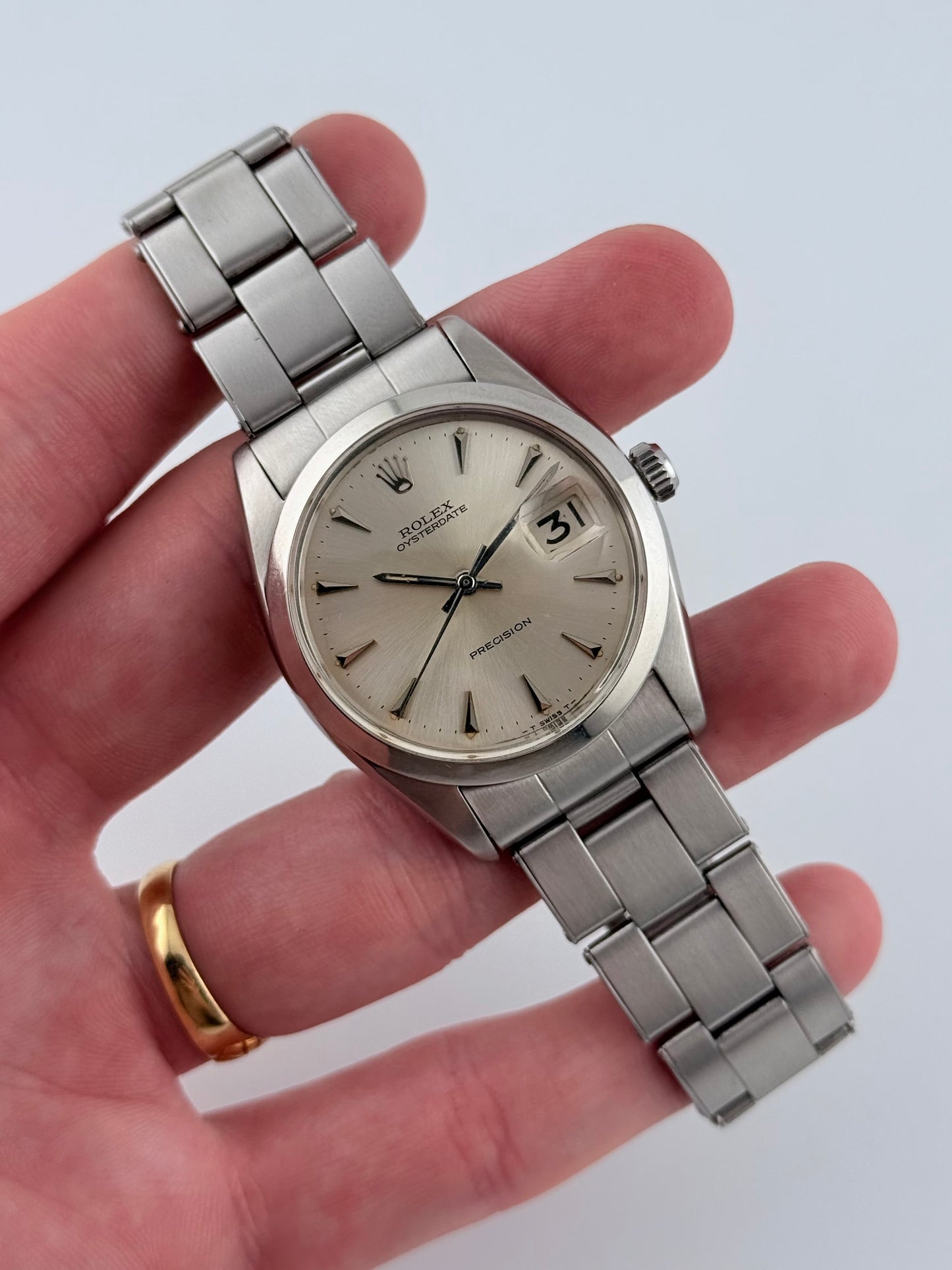 Rolex Oysterdate Precision Manual Wind - 6694
