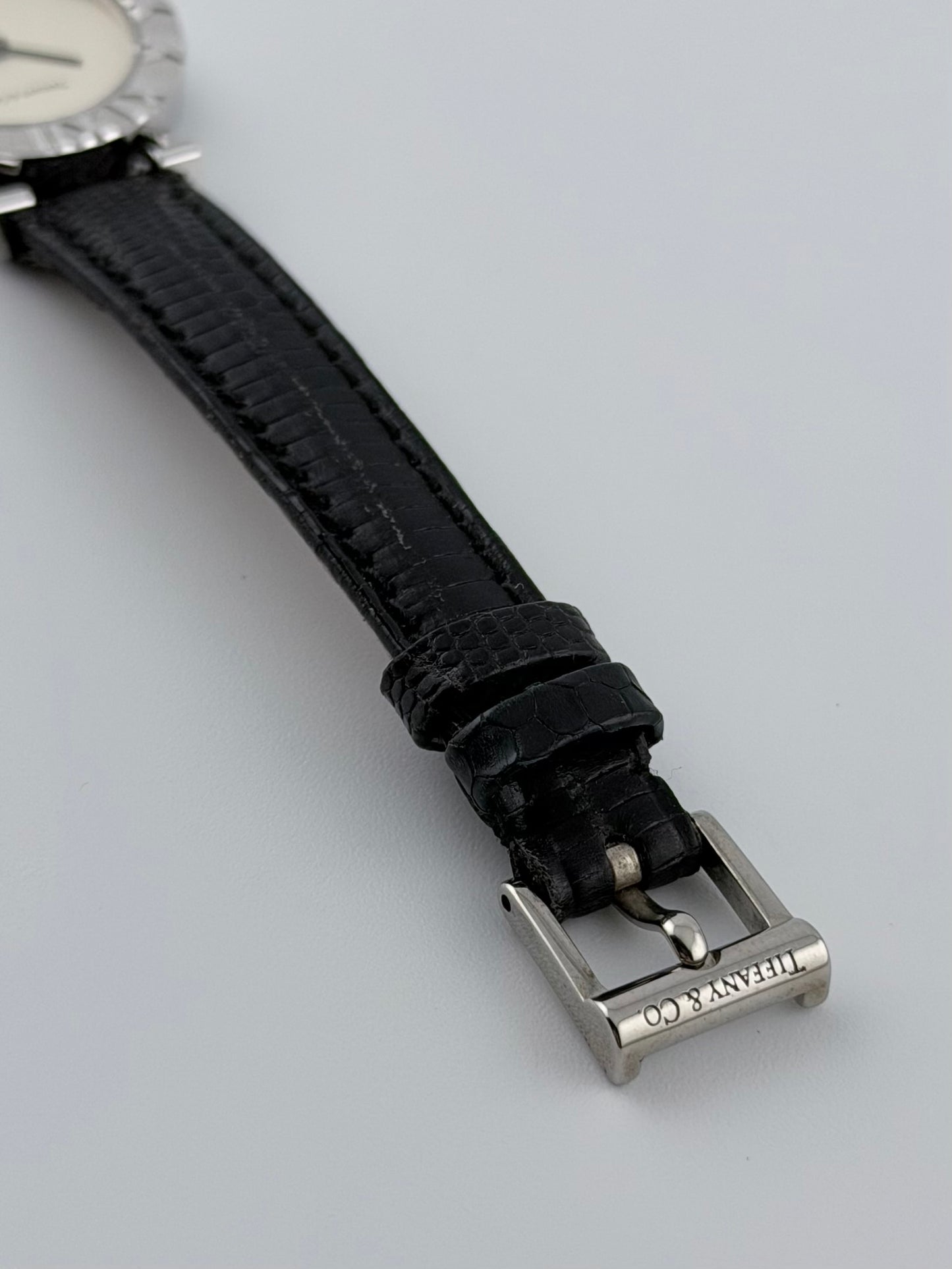 Tiffany & Co. Atlas L0640 - Ladies - Sterling Silver - Original Strap and Box