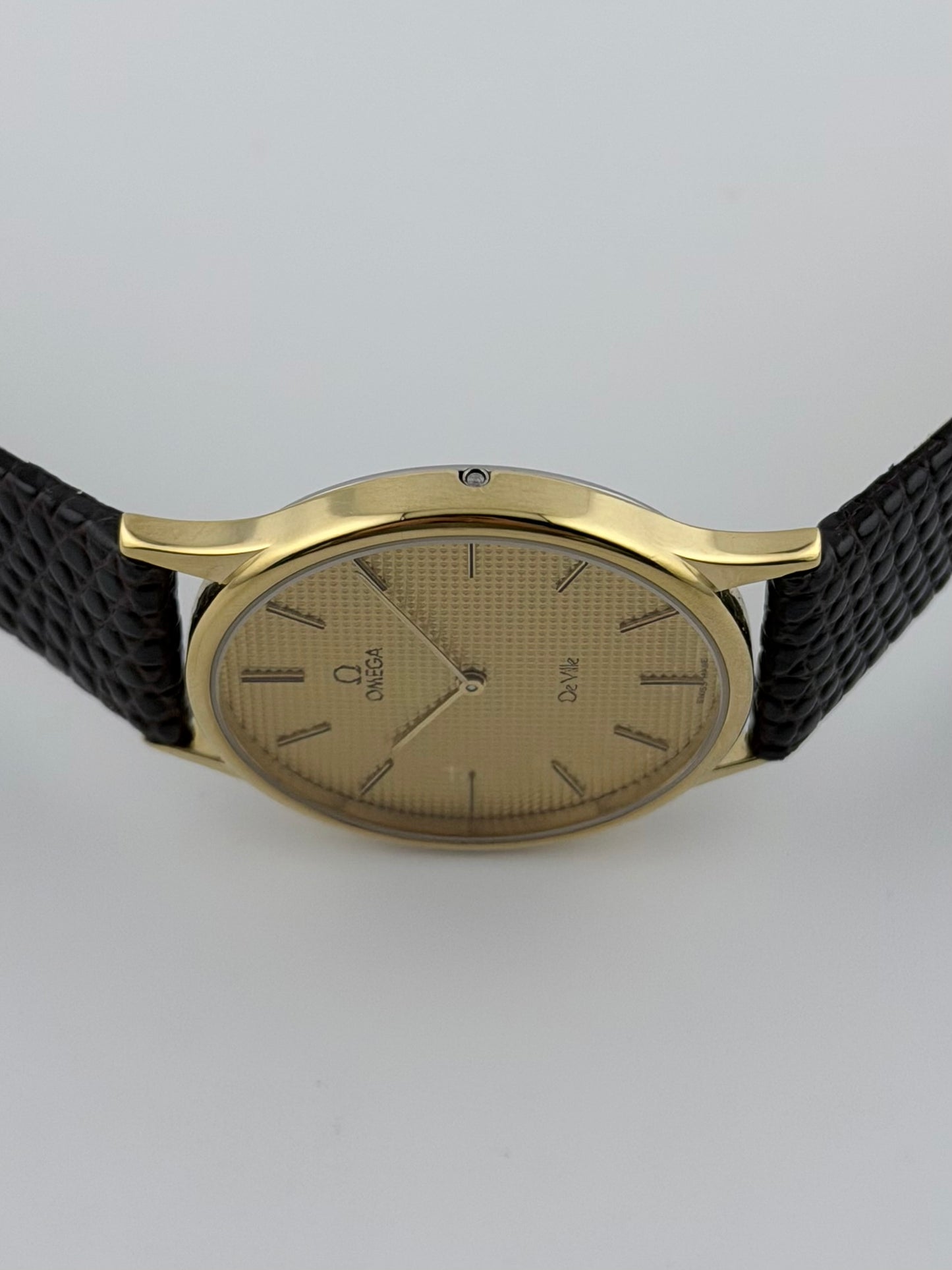 Omega De Ville Quartz 191.0130.1 - Hobnail Dial