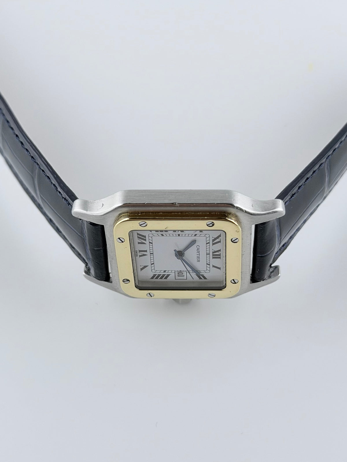 Cartier Santos Carree Automatic Date - Bi Metal - 2961