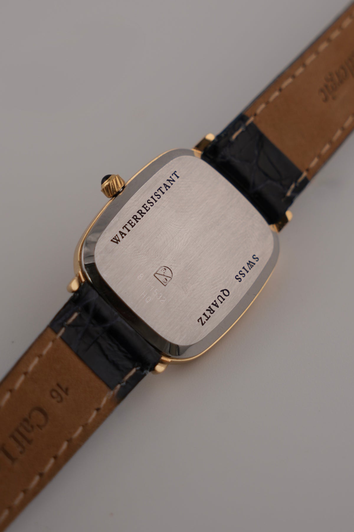 Dunhill Quartz Tank Date Gent’s Dress Watch