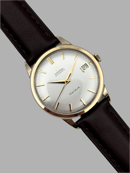 Omega Geneve Automatic Date 9ct Gold - 161.25418
