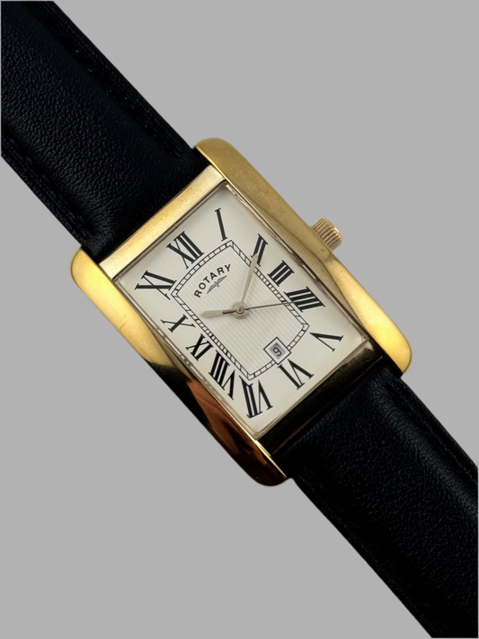 Rotary Tank Quartz Dress Watch GS02326/08