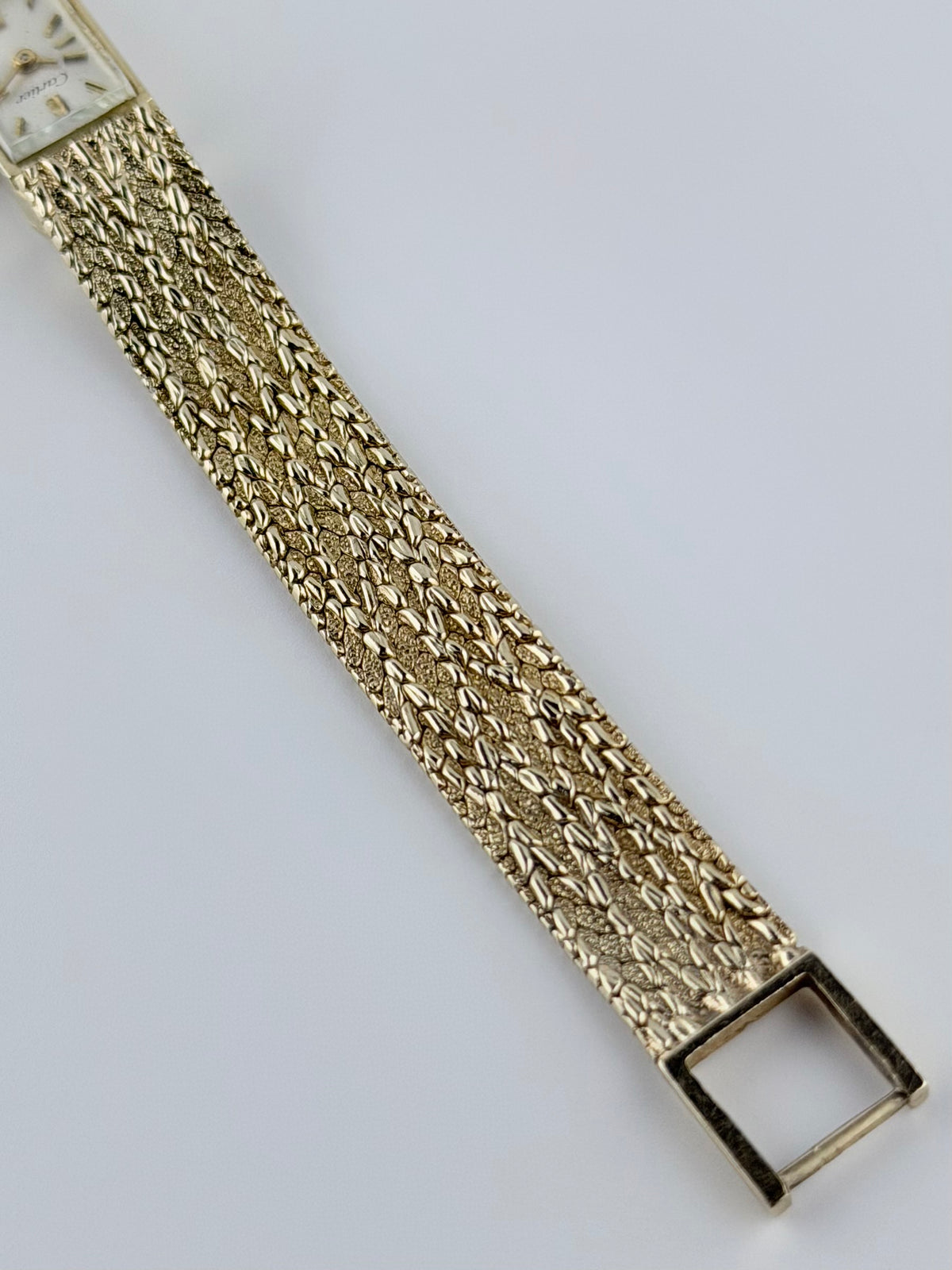 Cartier New York 1940s/1950s Manual Wind - Rare - Concord Collaboration - Solid 14K Gold with Box - Ladies