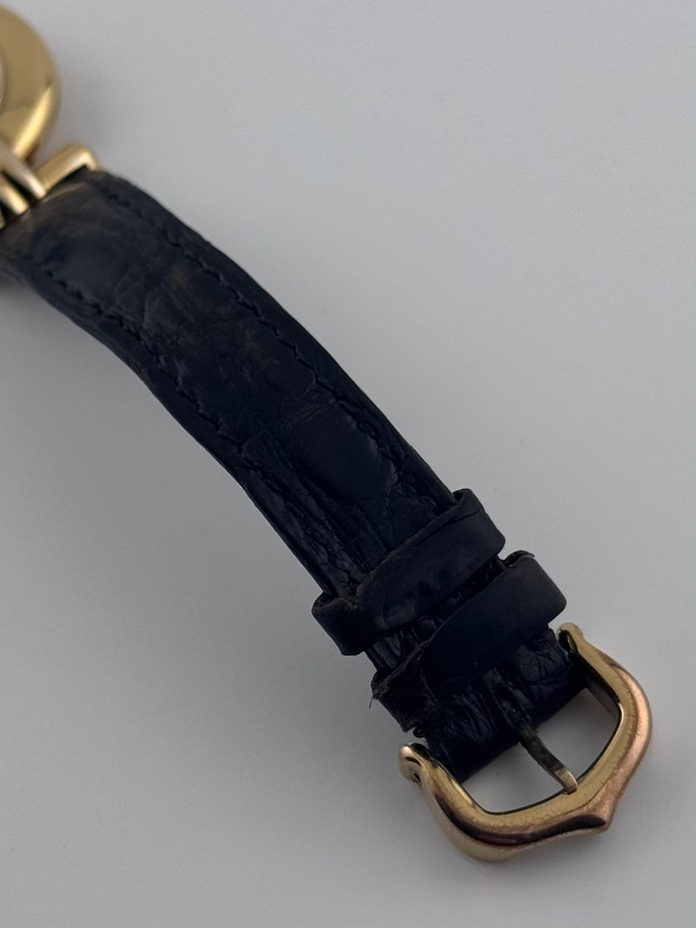 Cartier must de Colisee Quartz - 590002 - Ladies - Onyx Dial original box and strap