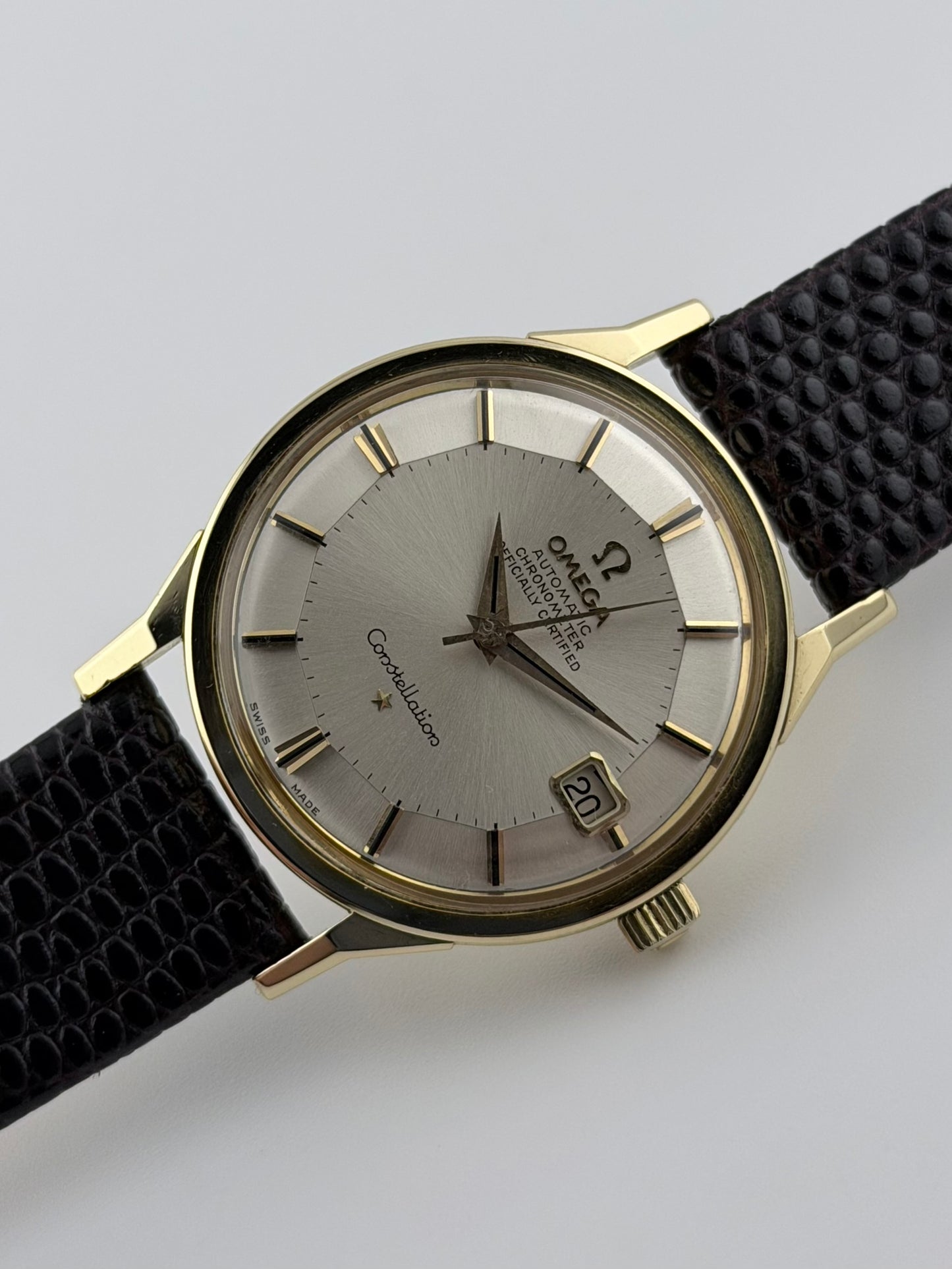 Omega Constellation Automatic Pie-Pan - Rare 18ct Gold - 168.005