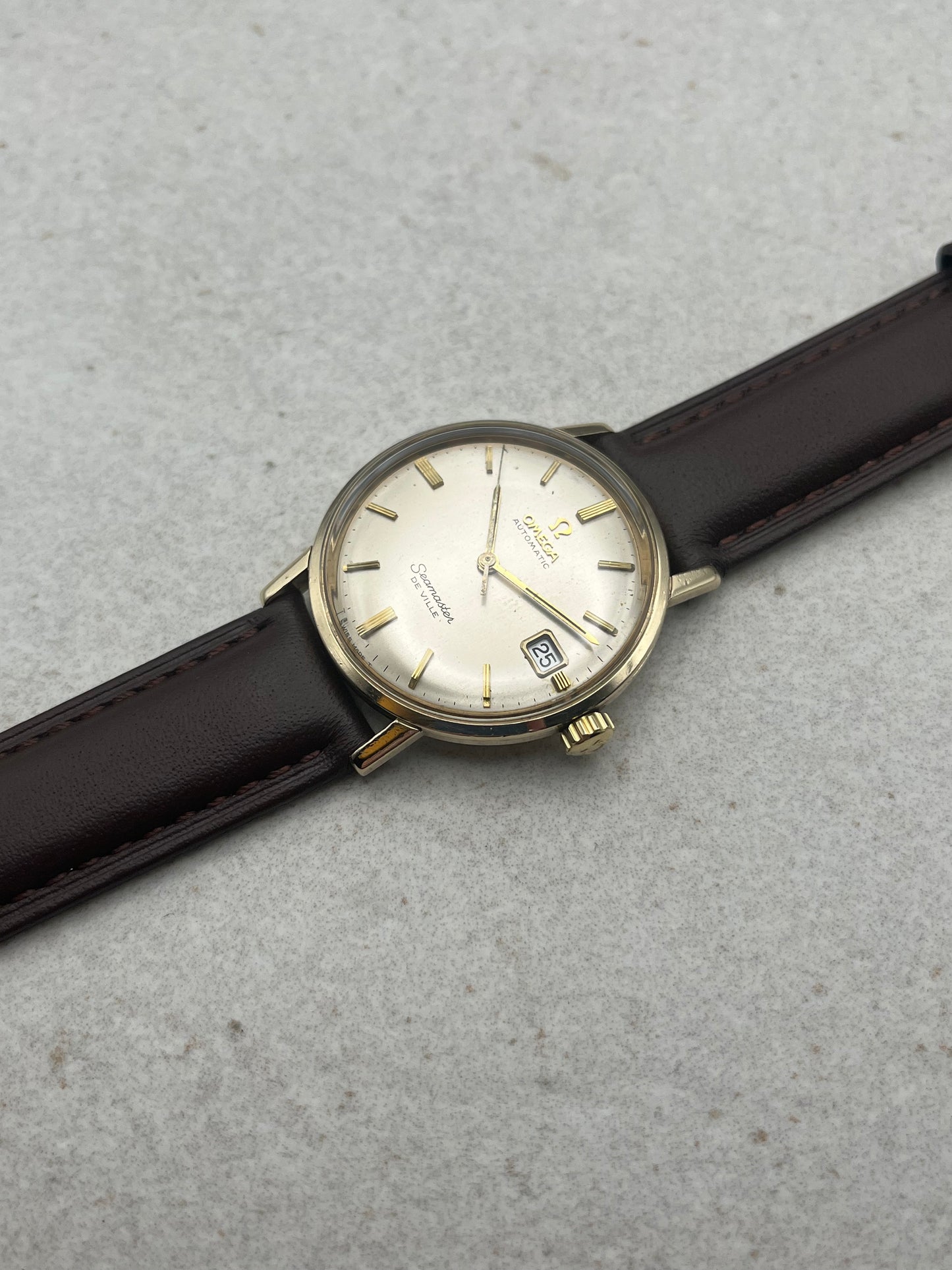 Omega Seamaster DeVille Automatic 9ct Solid Gold 166.020