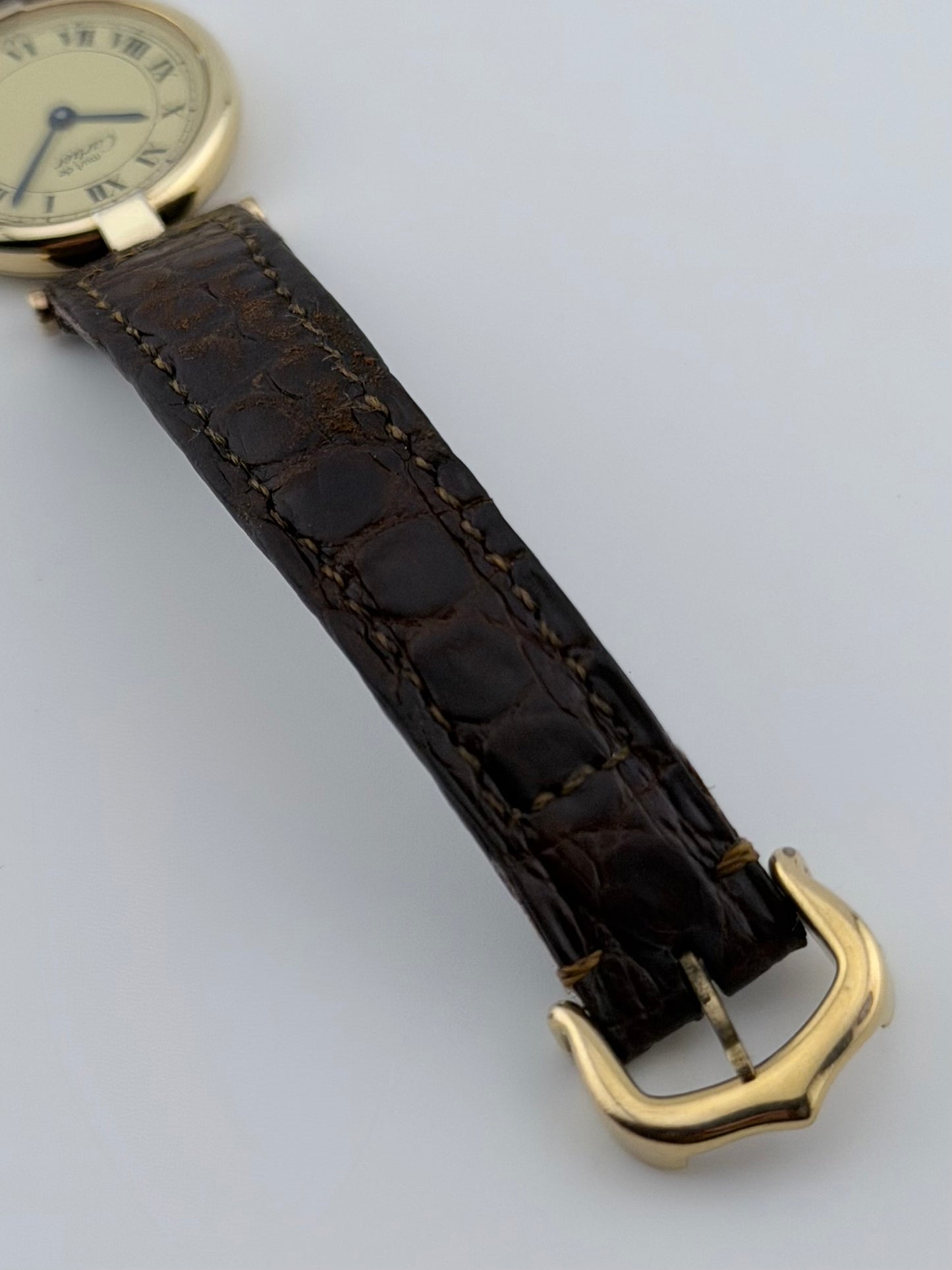 Cartier must de Vendome Quartz - 590003 - Ivory Dial