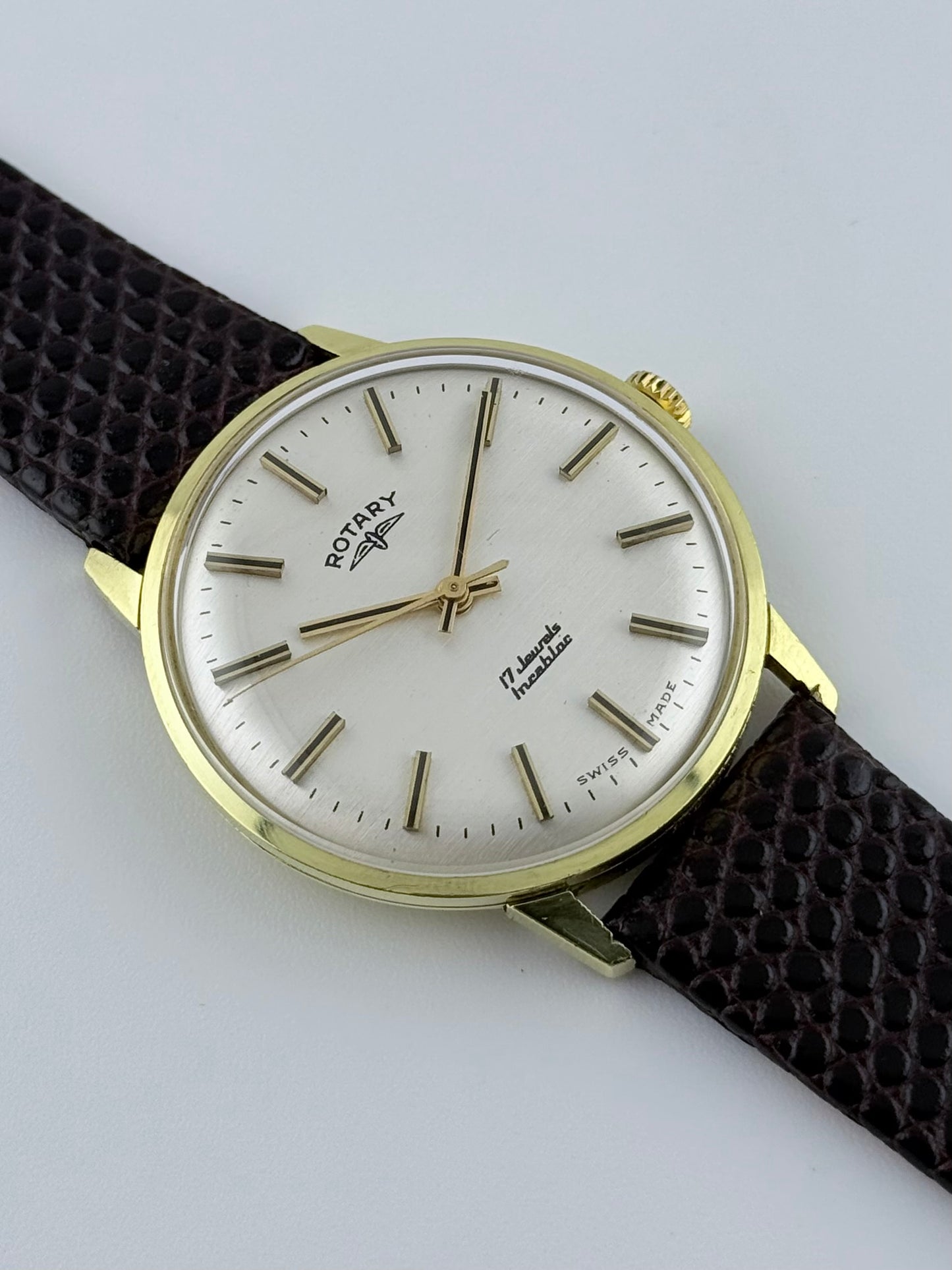 Rotary Manual Wind Incabloc 1970s