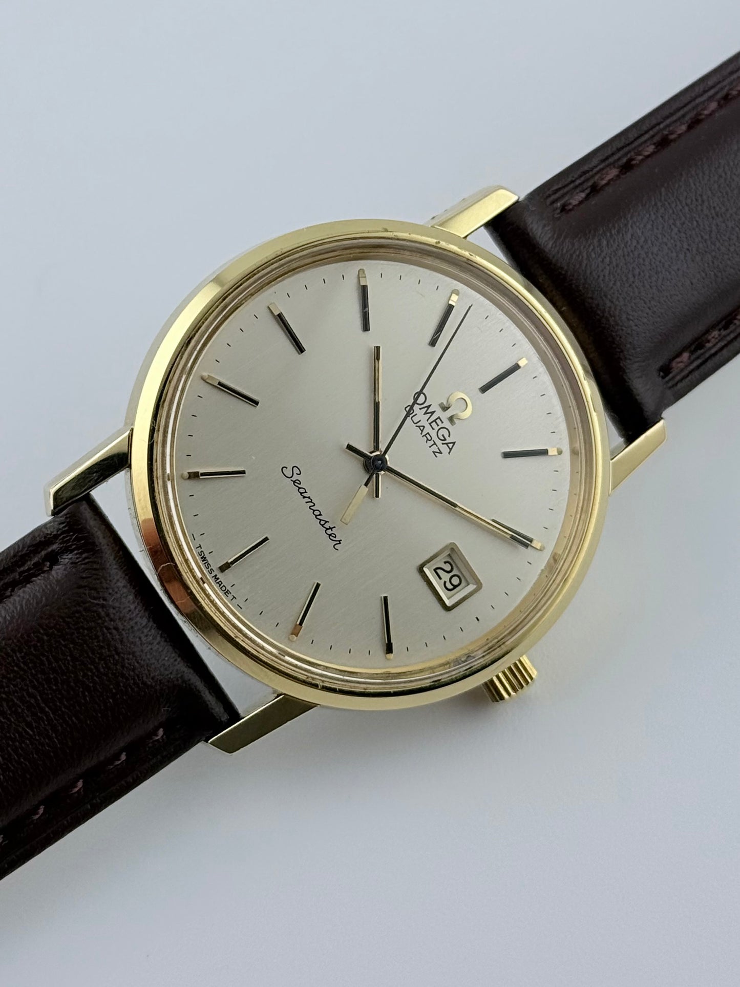 Omega Seamaster Quartz Date 196.0079 - Original Purchase Receipt