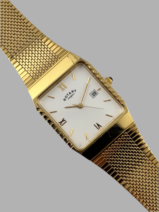 Rotary Tank Quartz Dress Watch