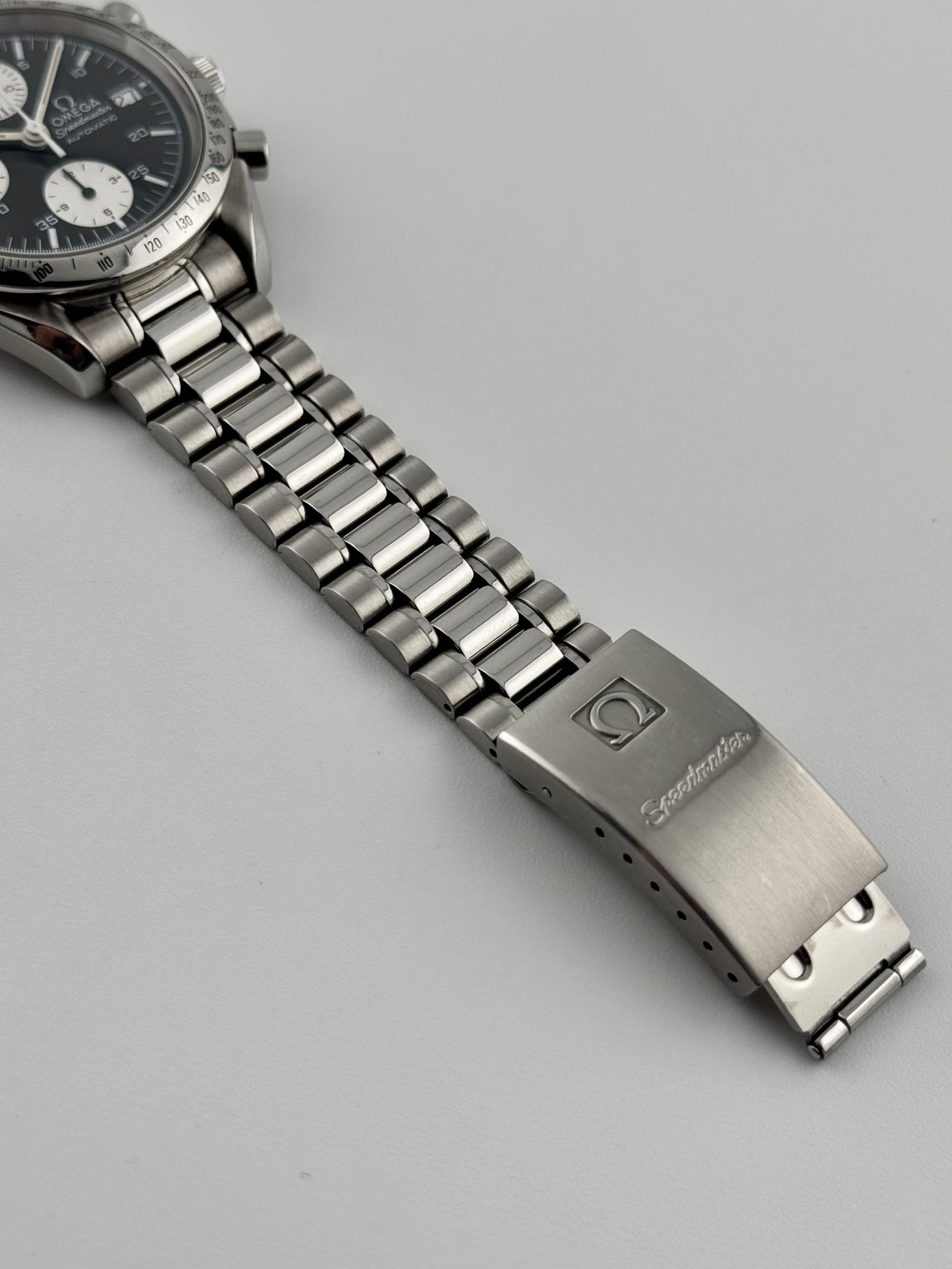 Omega Speedmaster Automatic Date - 175.0043 - Rare Reverse Panda Dial