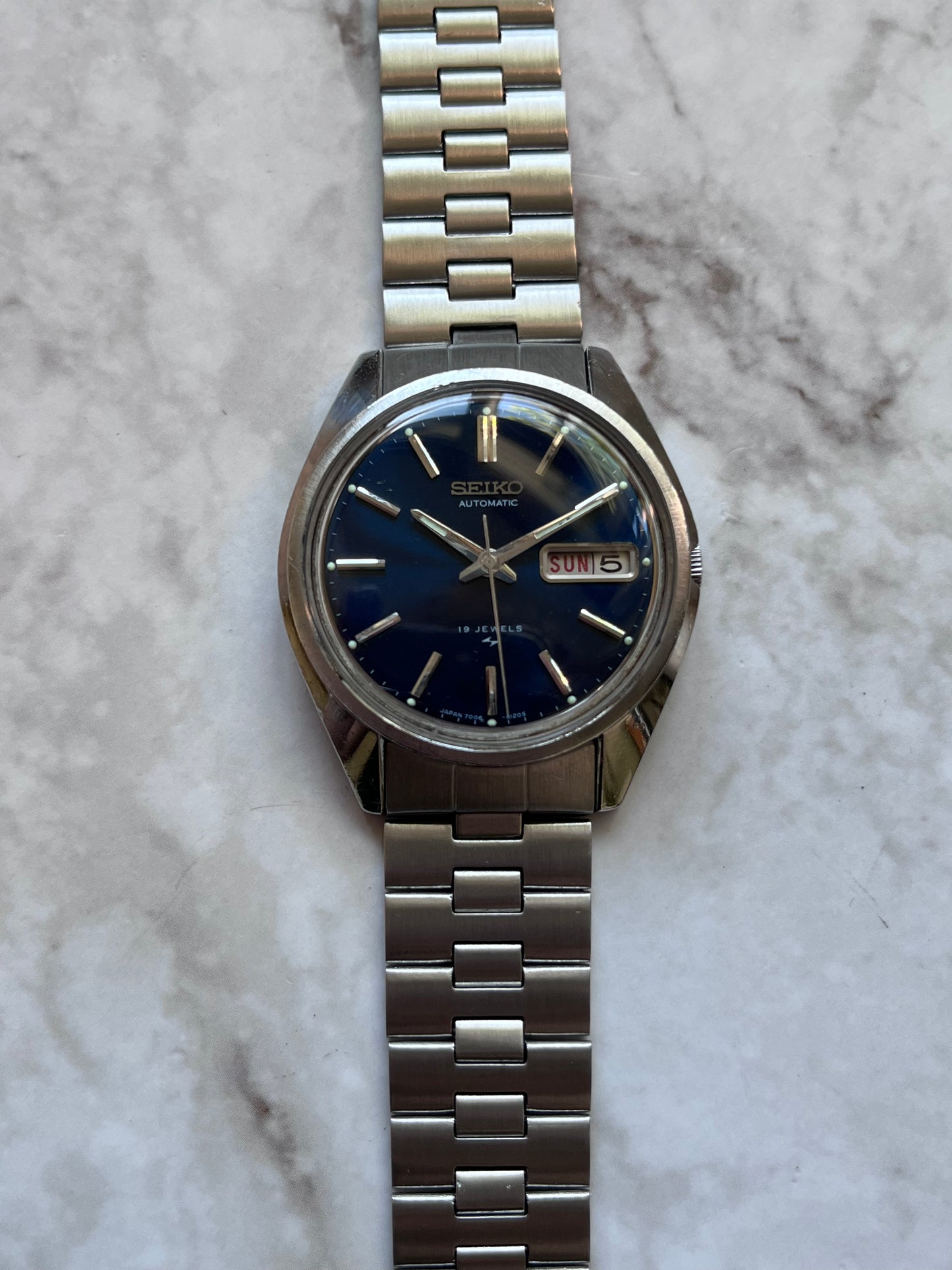 Seiko Automatic 17j 7006-8040