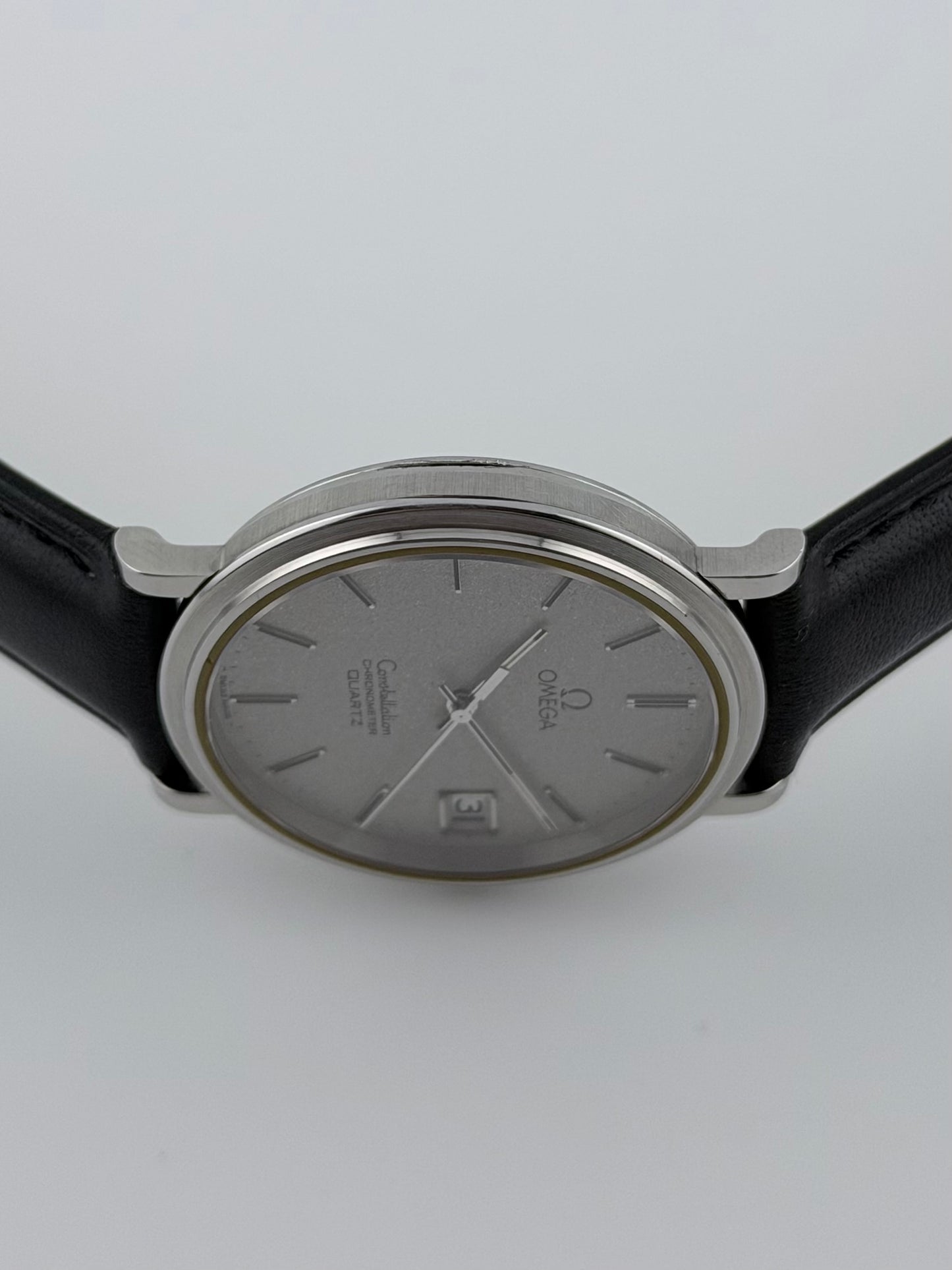 Omega Constellation Chronometer Quartz Date - 198.0126 - Stardust Dial
