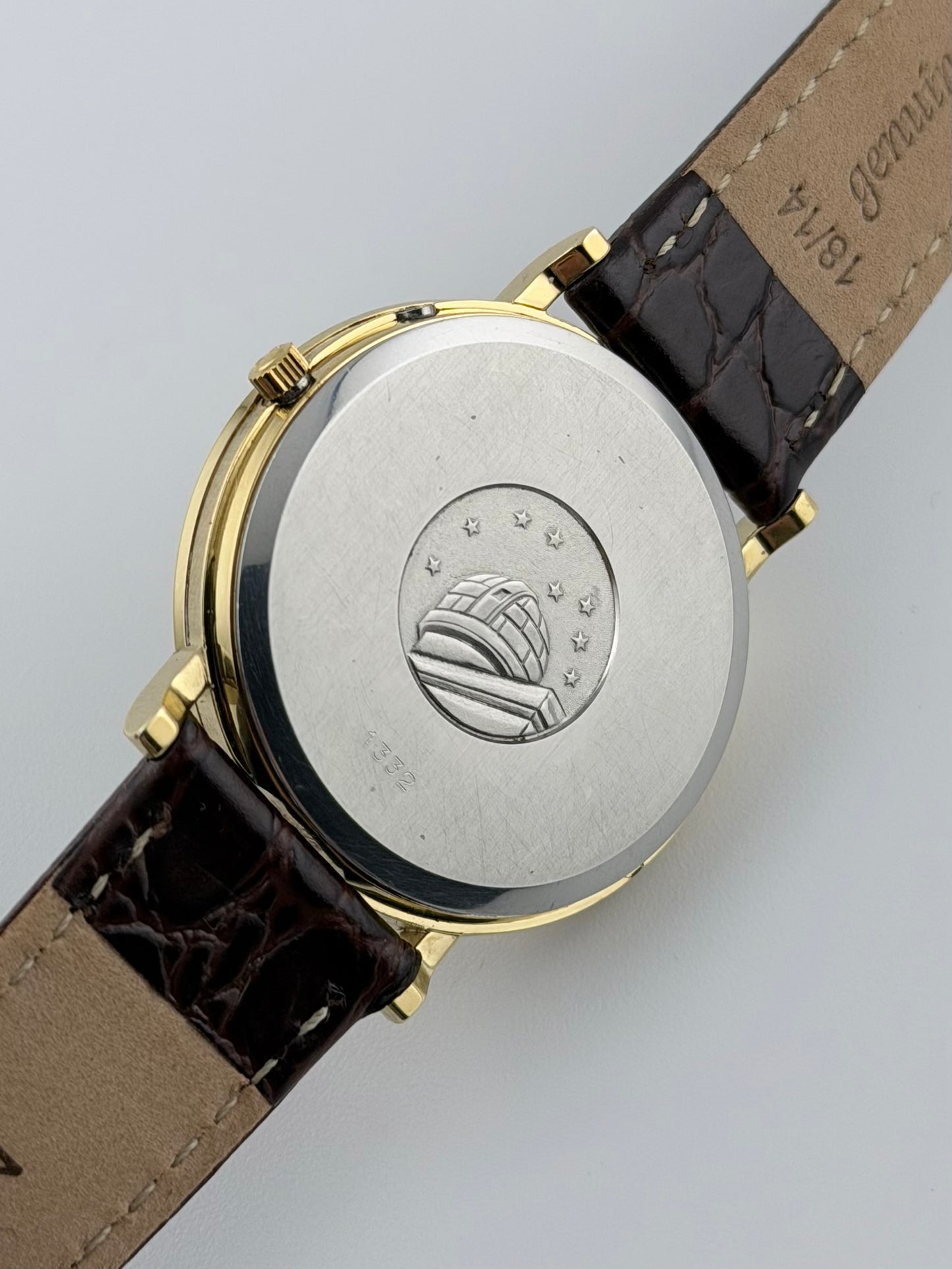 Omega Constellation Quartz Date - 196.0138 - Galaxy Dial