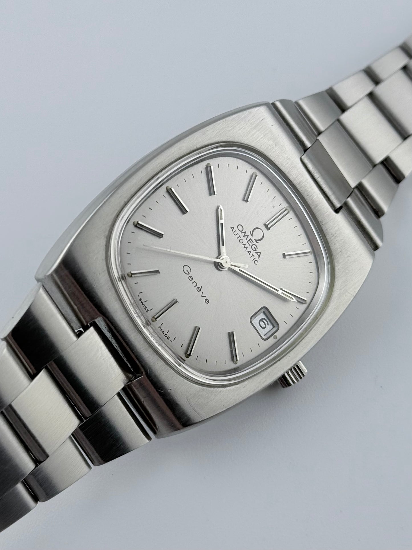 Omega Geneve Automatic Date TV Dial - 166.0191 - FULL SET!