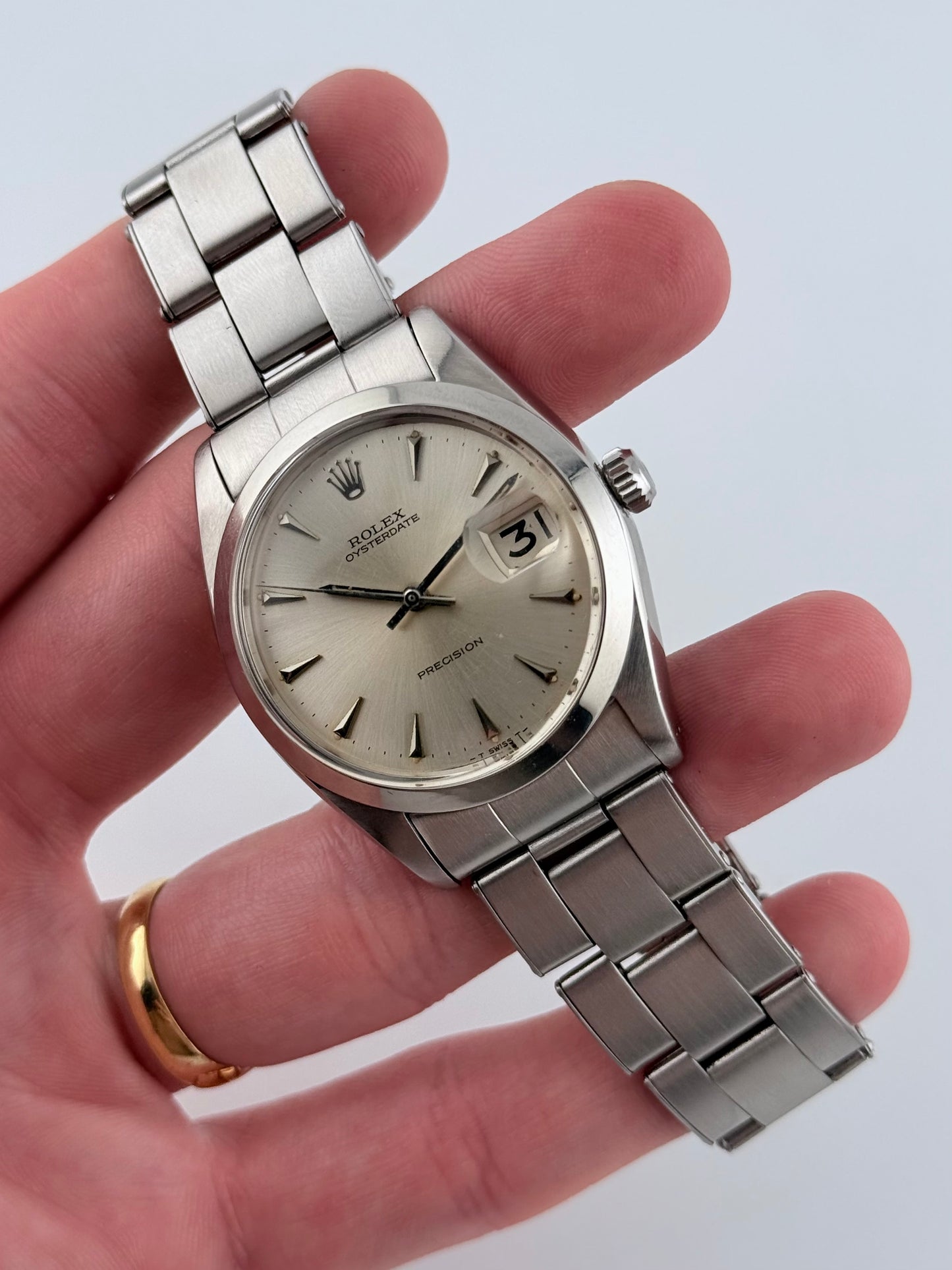 Rolex Oysterdate Precision Manual Wind - 6694