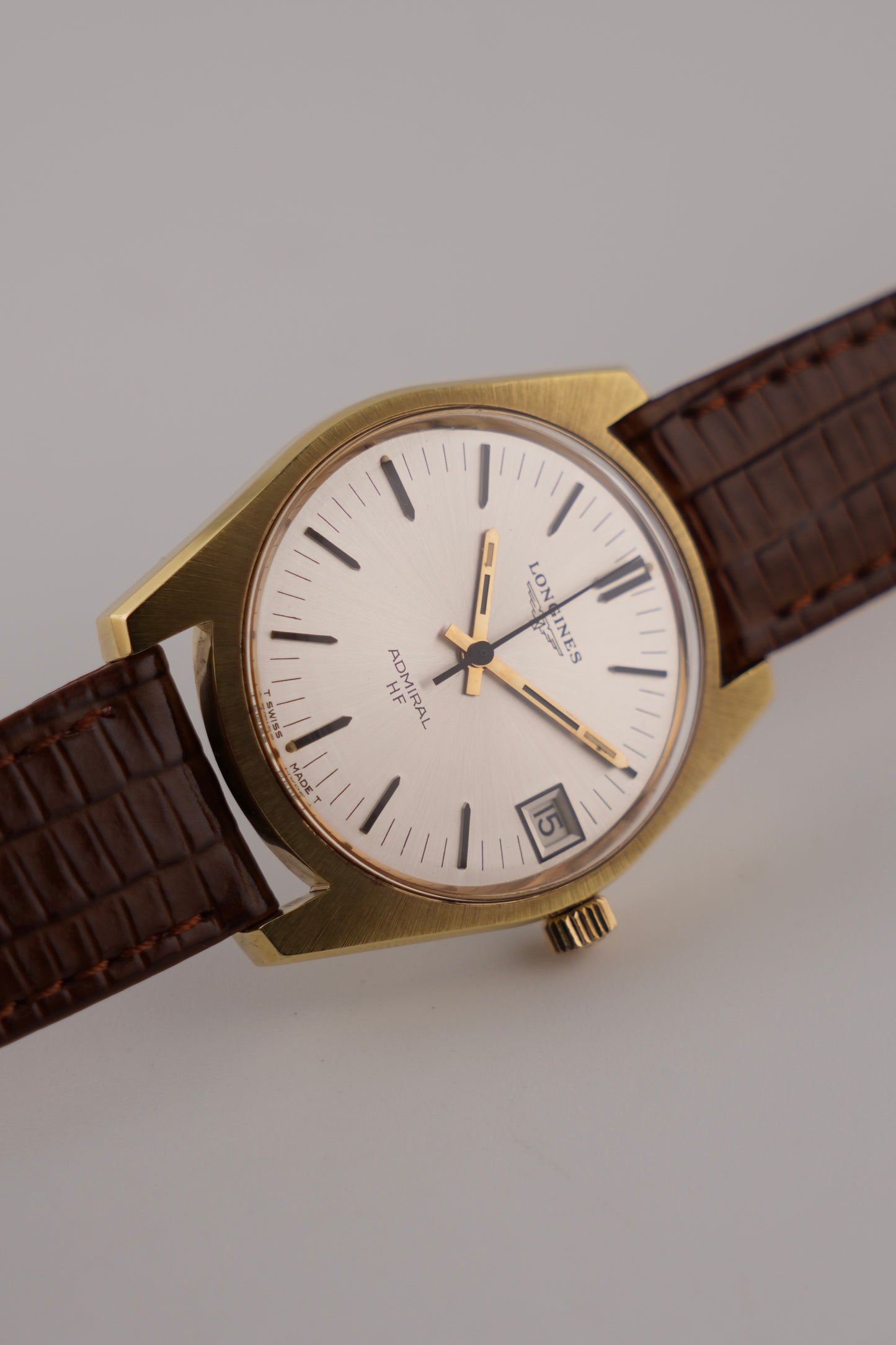 Longines Admiral HF Manual Wind - Sunburst Dial