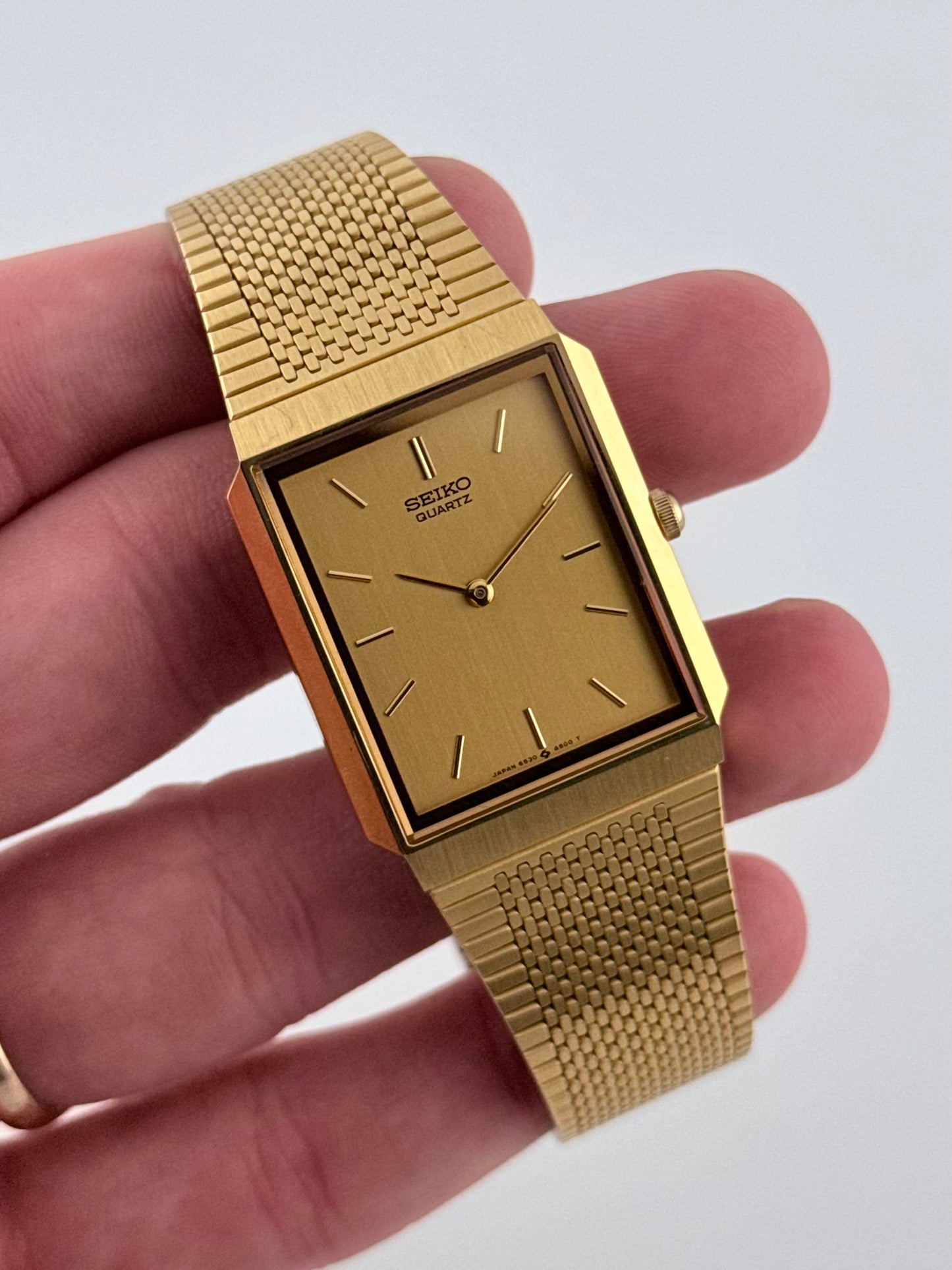 Seiko Tank Quartz - 6530-5810