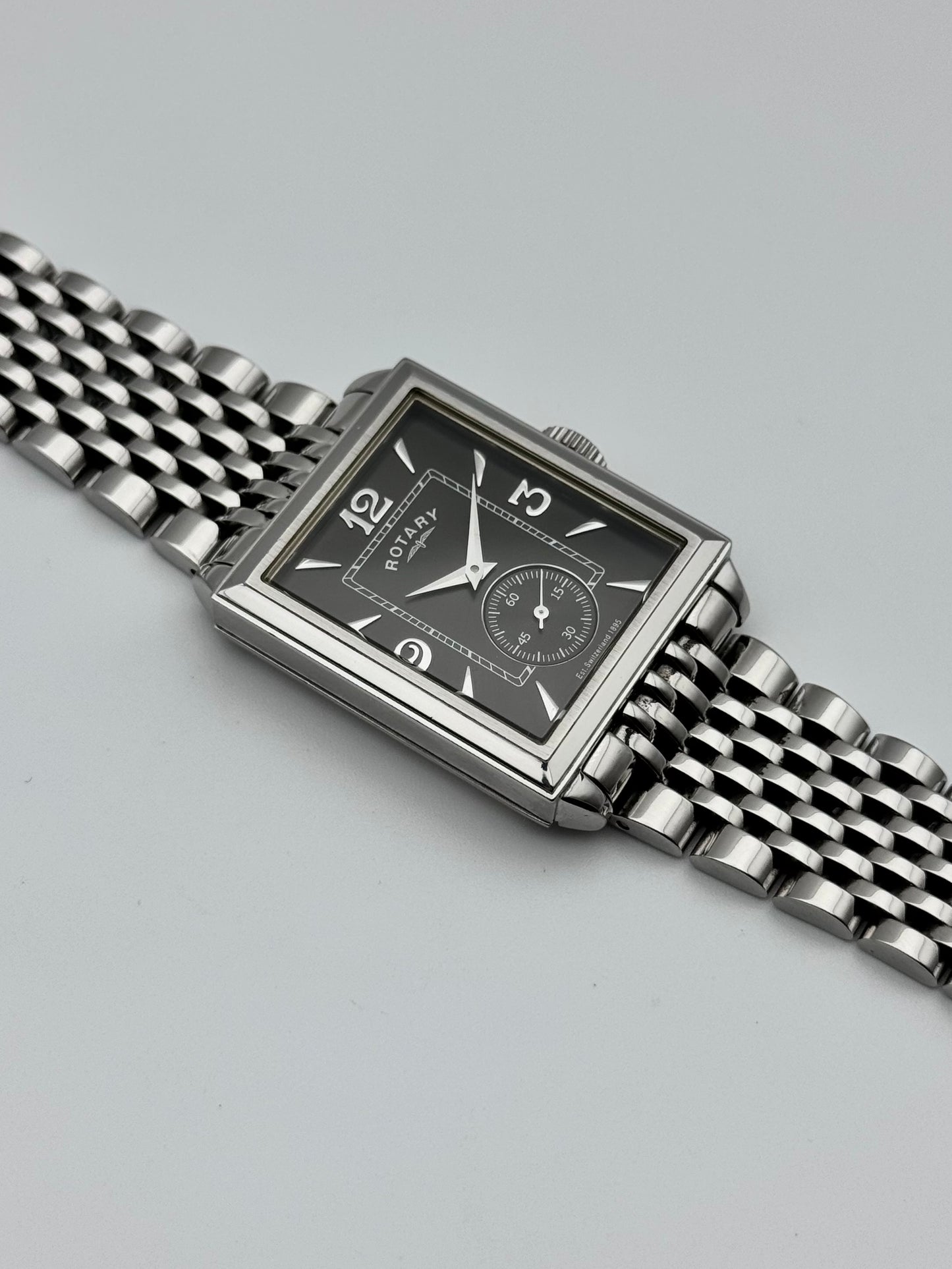 Rotary Tank Quartz Sub Seconds GB02393/20 - Original Bracelet