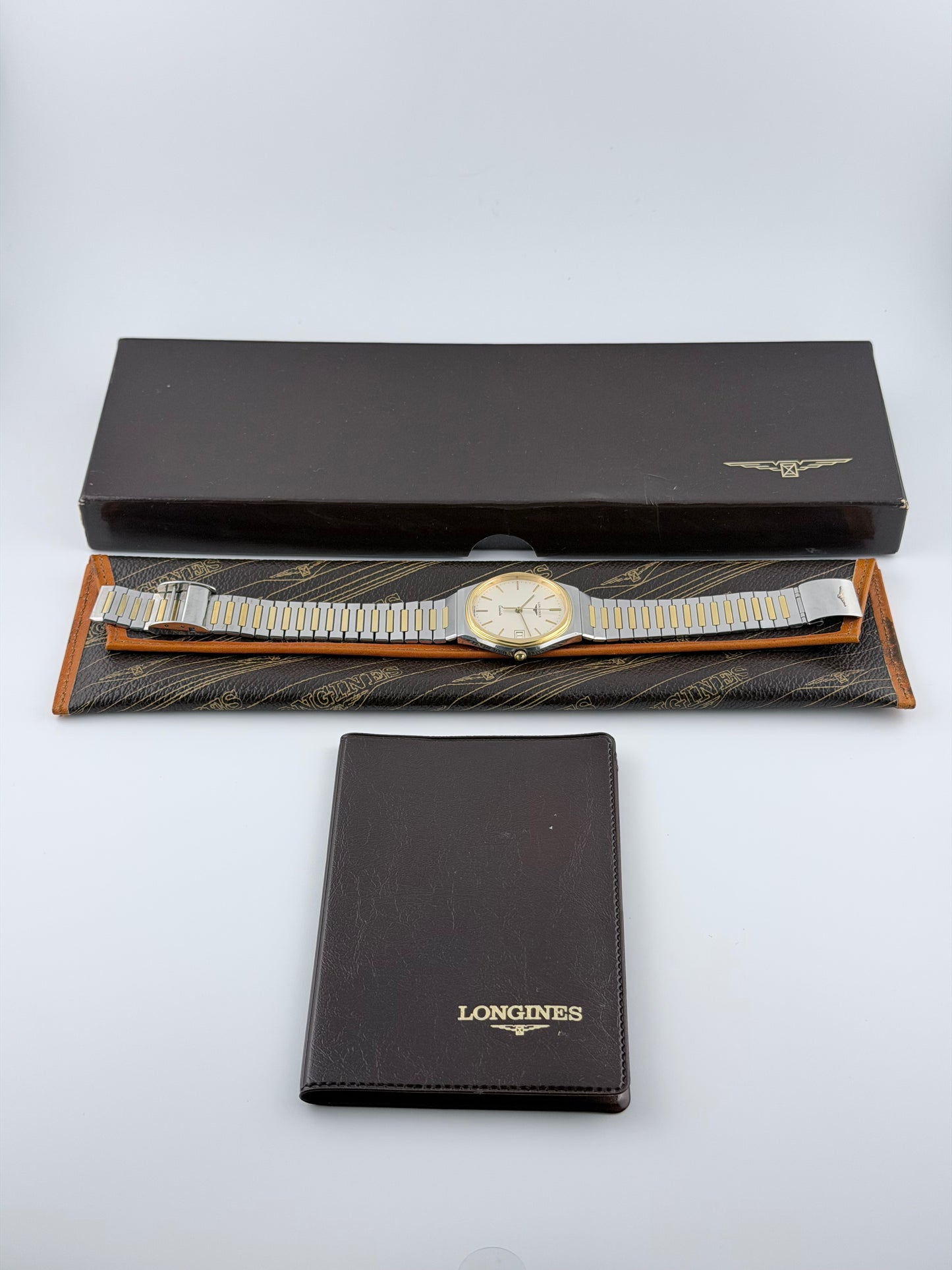 Longines Quartz Date 40.2.68332 - Original Box and Papers