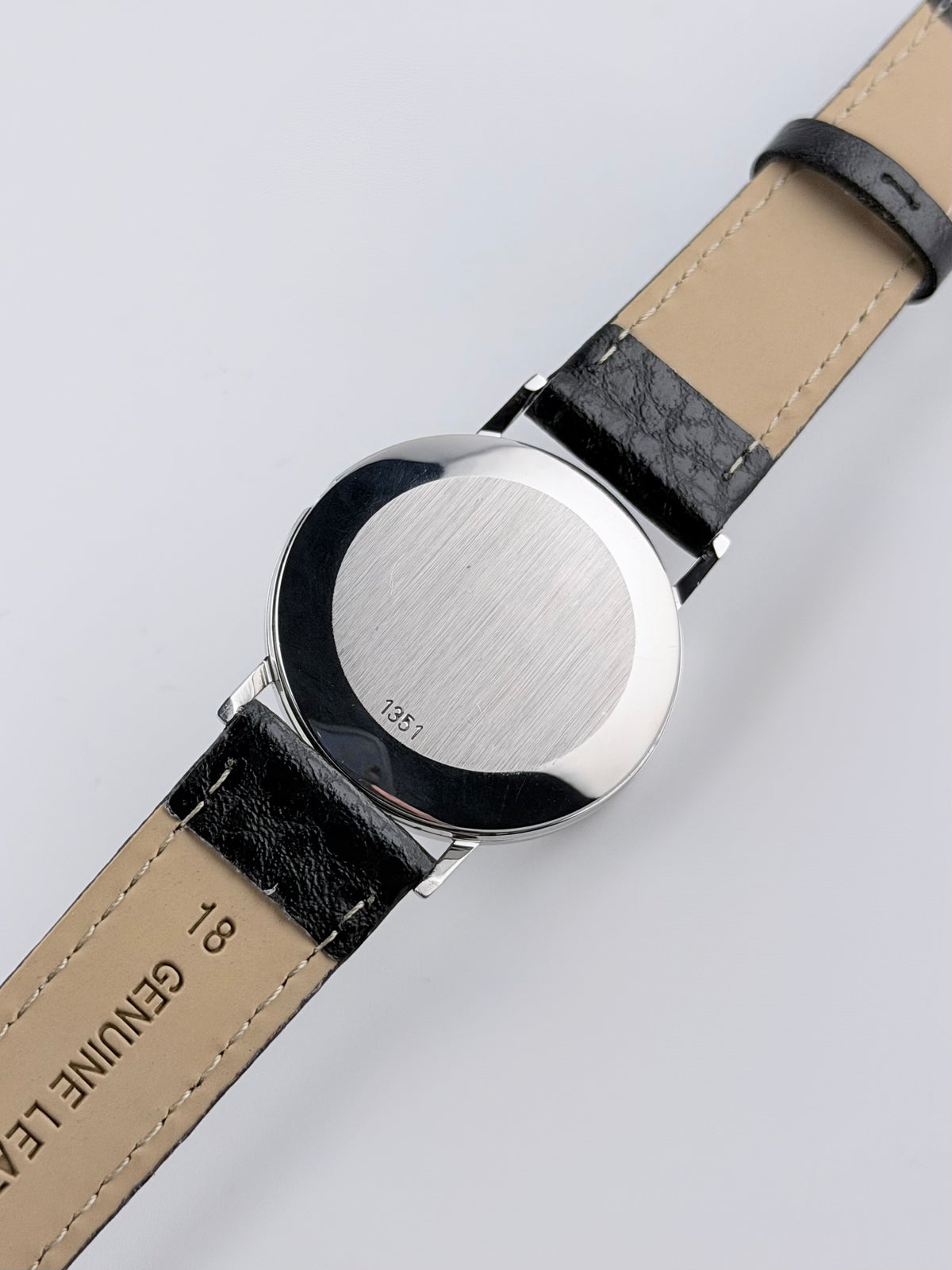 Omega De Ville Quartz 191.0092 Grey Waffle Dial