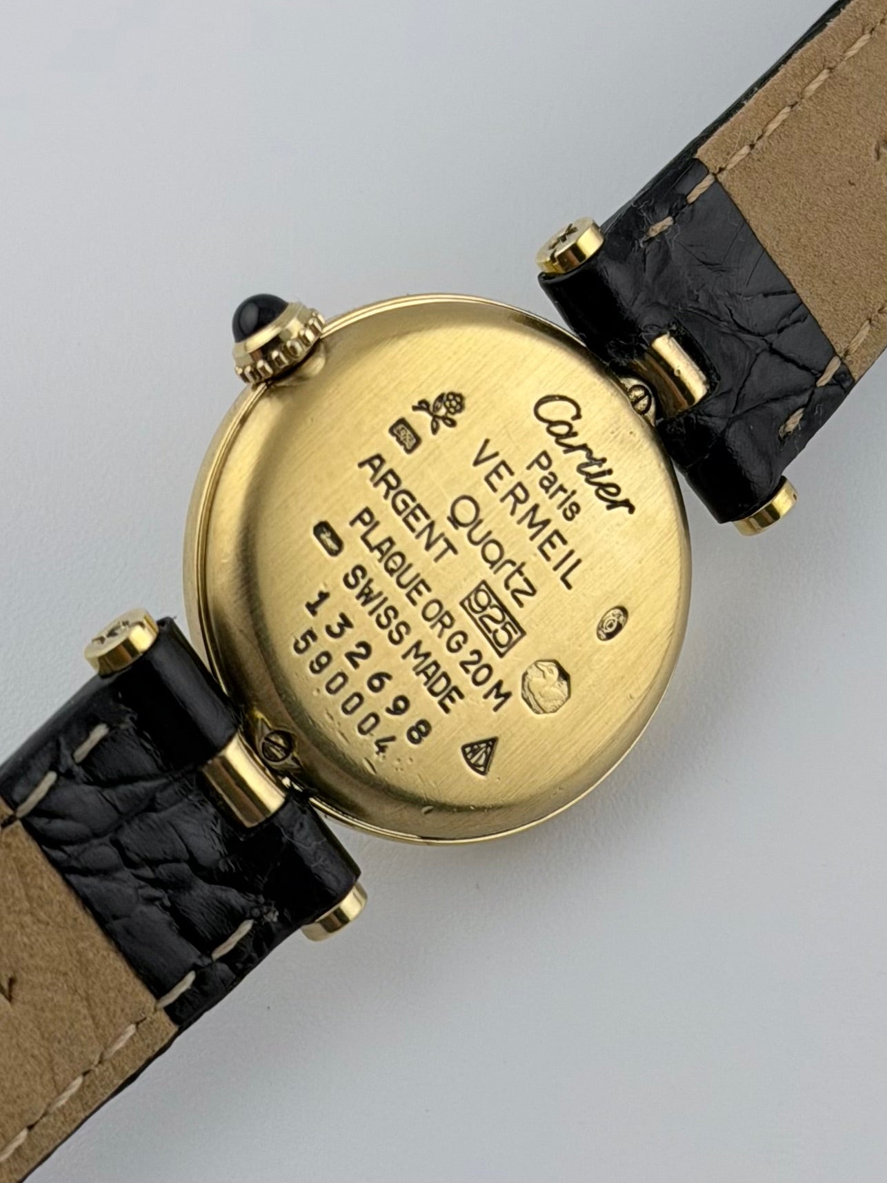 Cartier must de Paris Vendome Quartz - 590004 - Ladies