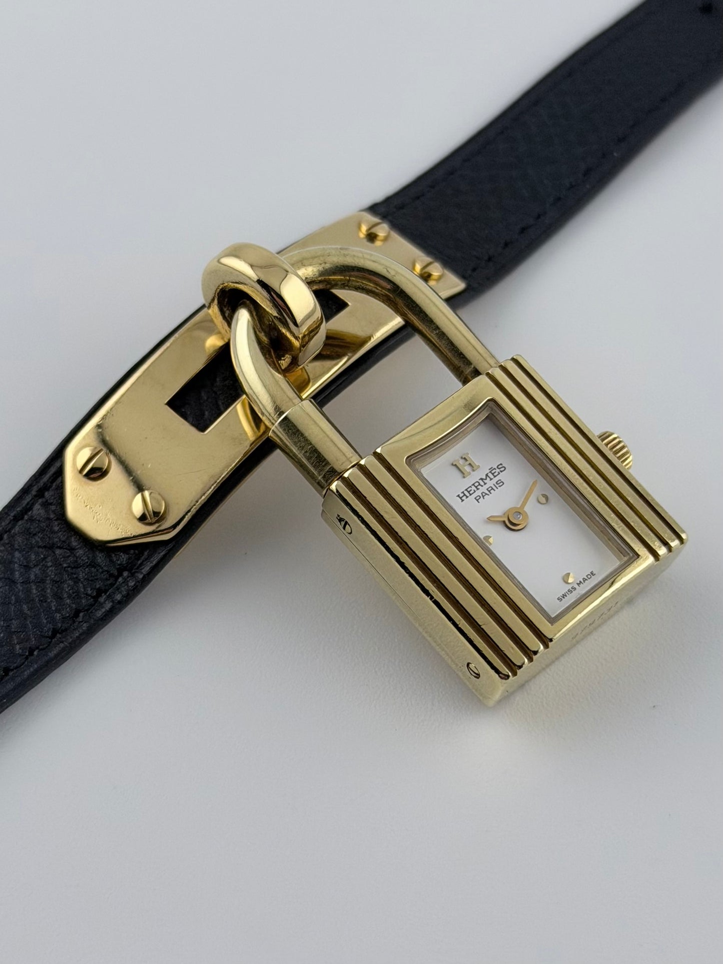 Hermes Paris Kelly Lock Watch - Ladies