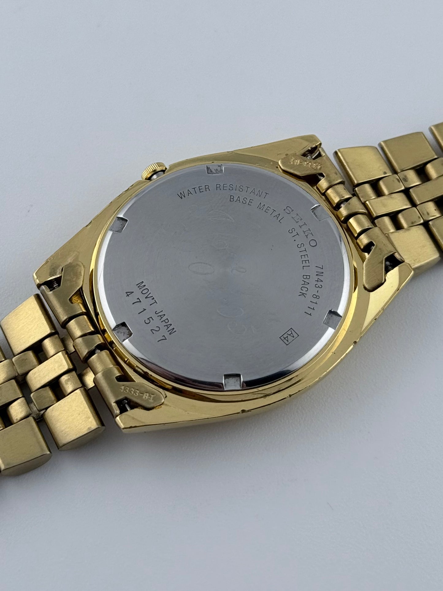 Seiko Quartz Day-Date 7N43-8111