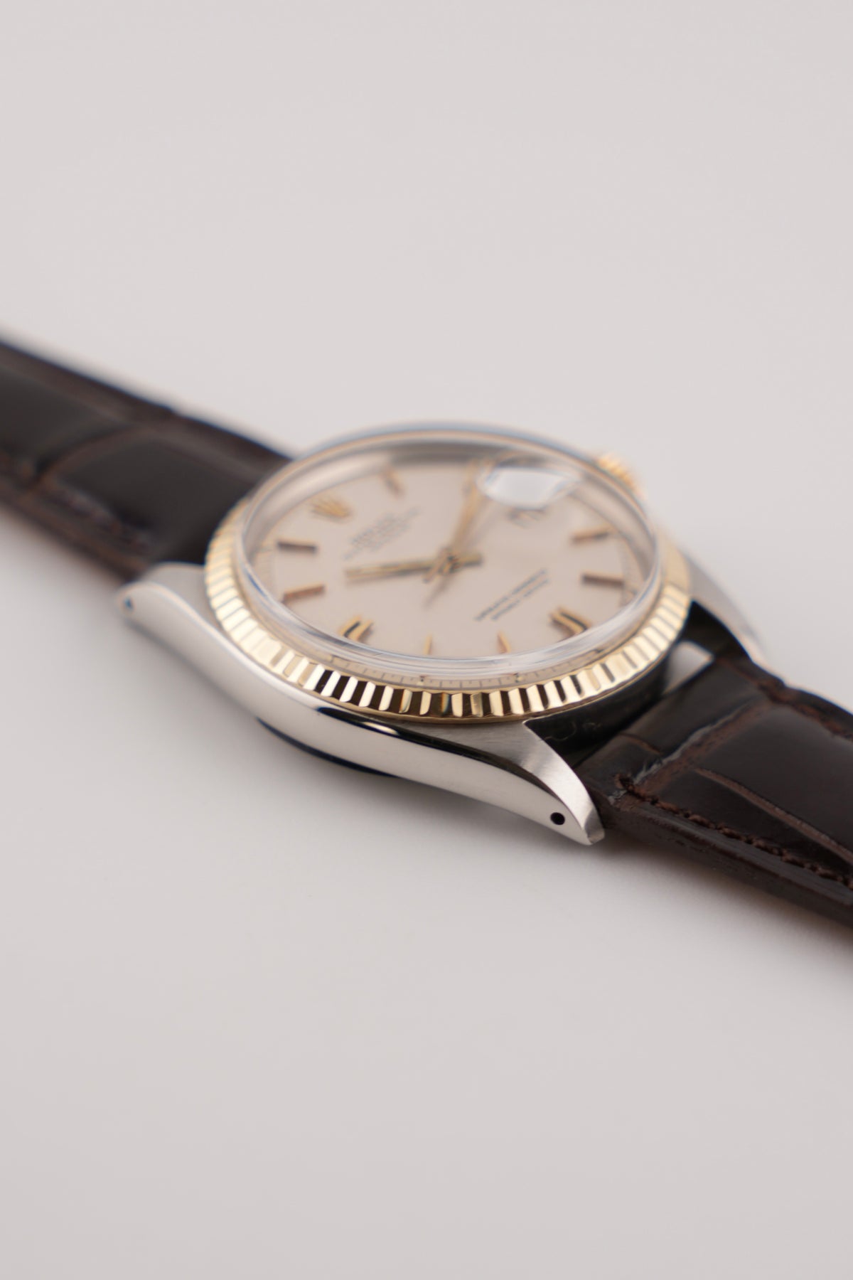 Rolex Datejust Oyster Perpetual - Two-Tone - 1601 - Linen Dial