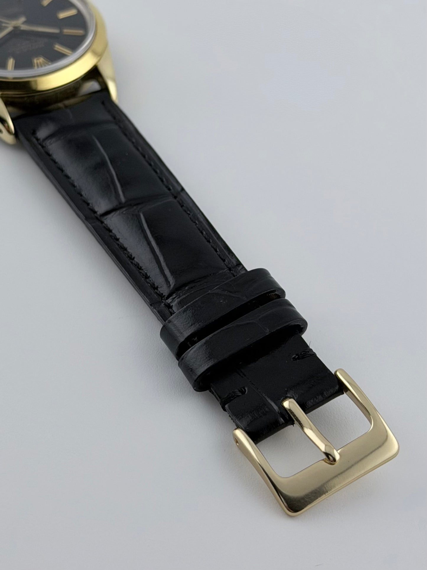 Rolex Oyster Perpetual Date Automatic - 15505 - Rare Black Dial