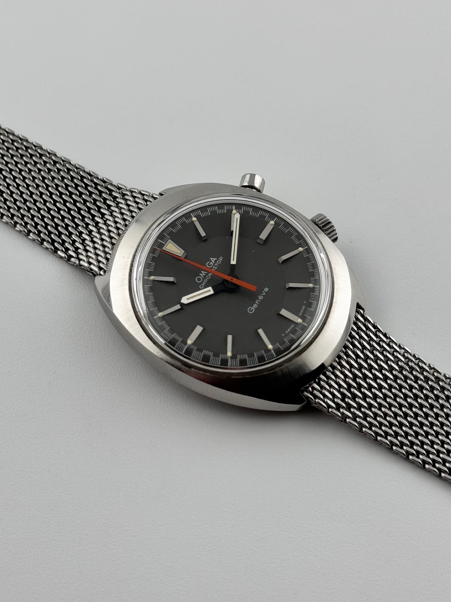 Omega Geneve Chronostop Manual Wind 145.009 - Original Bracelet