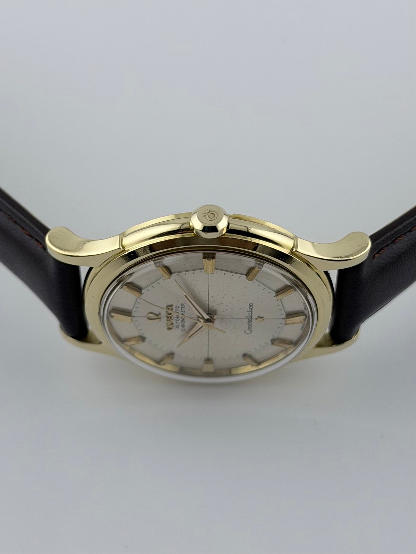 Omega Constellation Chronometer Automatic 18ct Gold - Pie Pan - Rare - 14381-82-SC