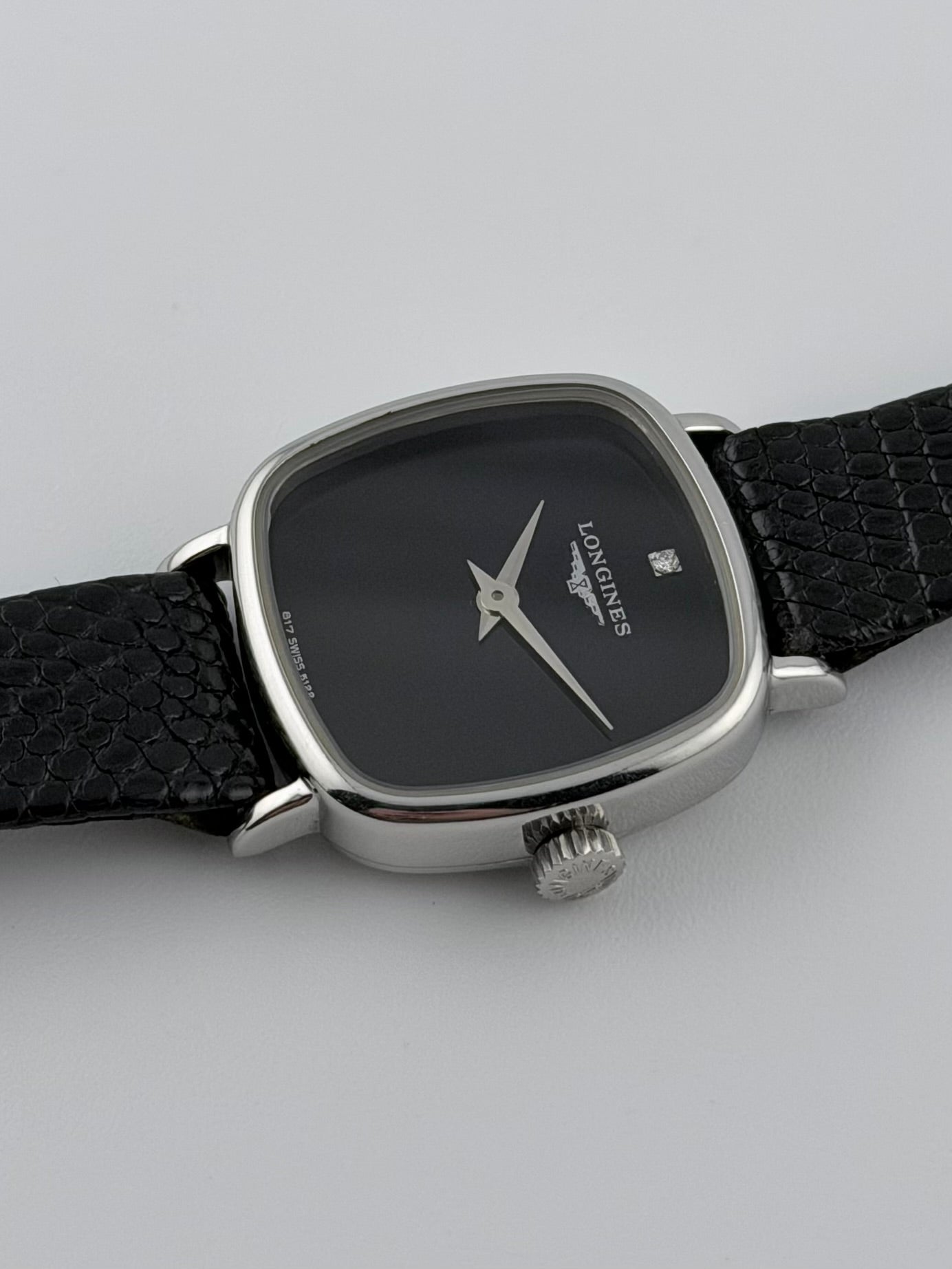 Longines Ellipse "Diamond Pip" Manual Wind - Original strap - Ladies