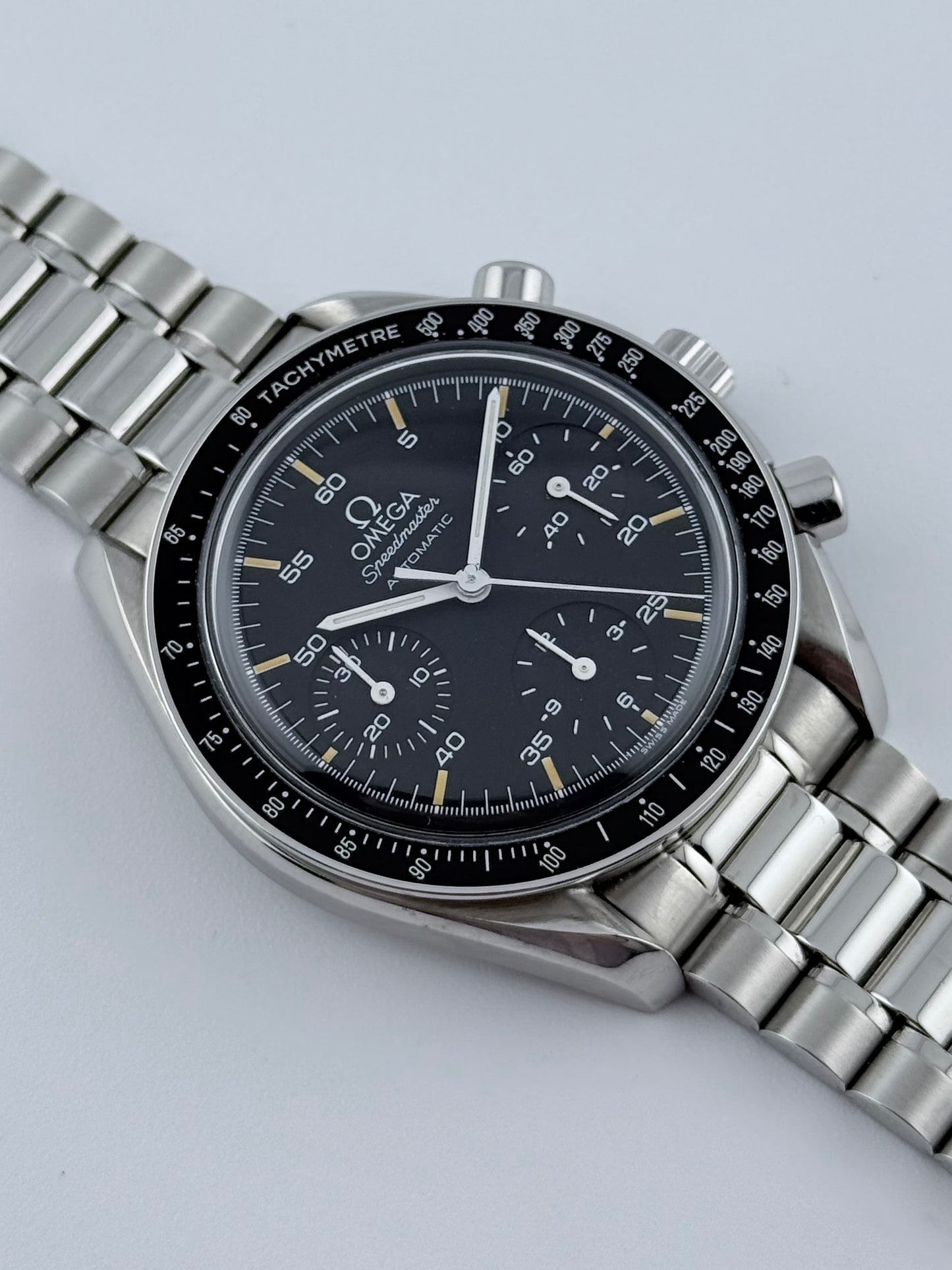 Omega Speedmaster Automatic Chronograph - 175.0032.1 - Pumpkin Lume