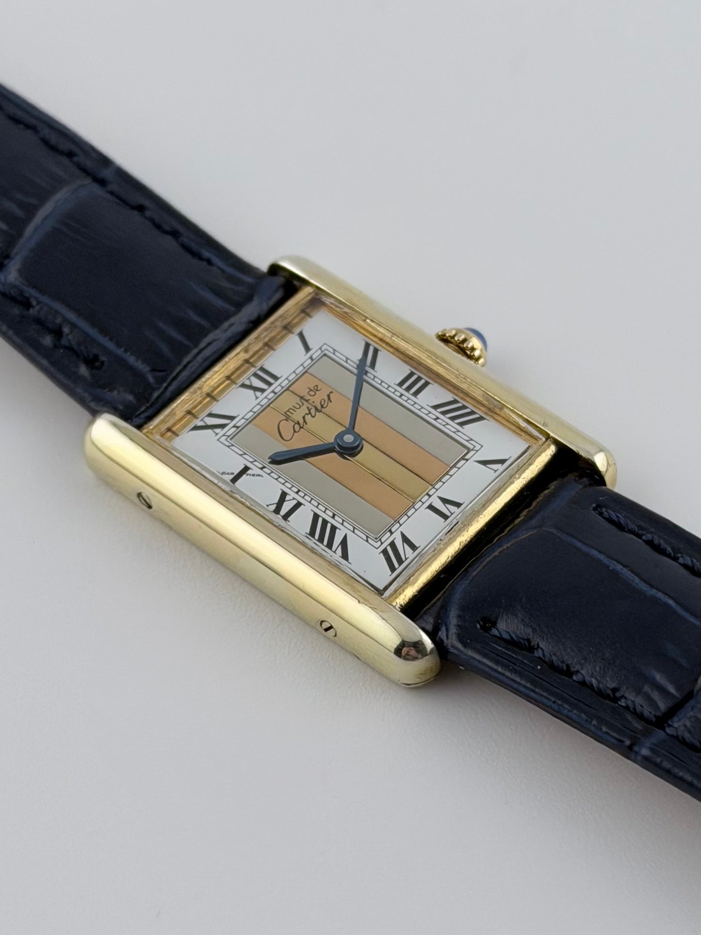 Cartier Must de Paris Tank Quartz - 590005 Trinity Dial