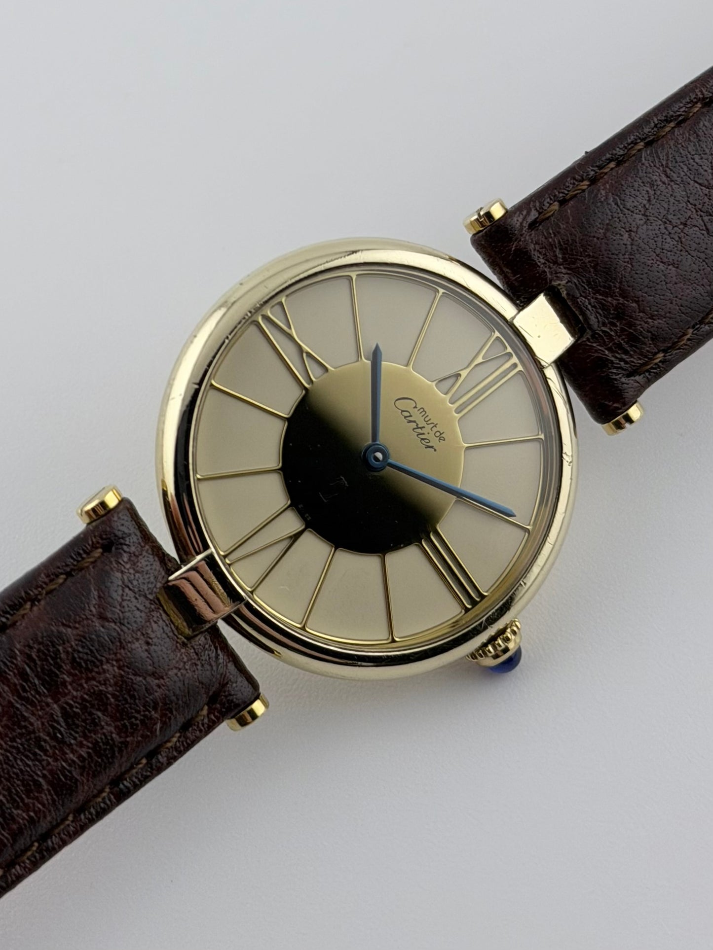 Cartier Must de Cartier Vermeil Quartz - 17 - Gold and Ivory Cloisonne Dial