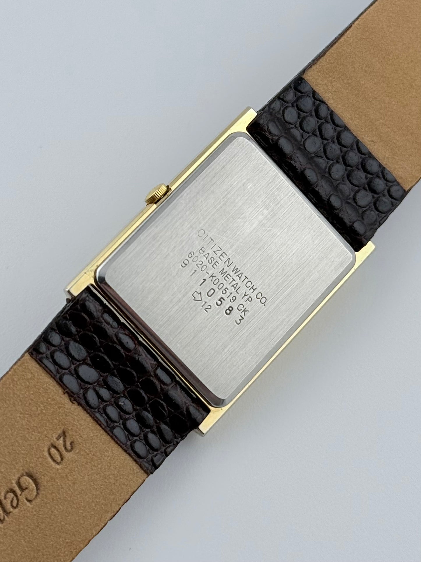 Citizen CQ Quartz Tank - 6020